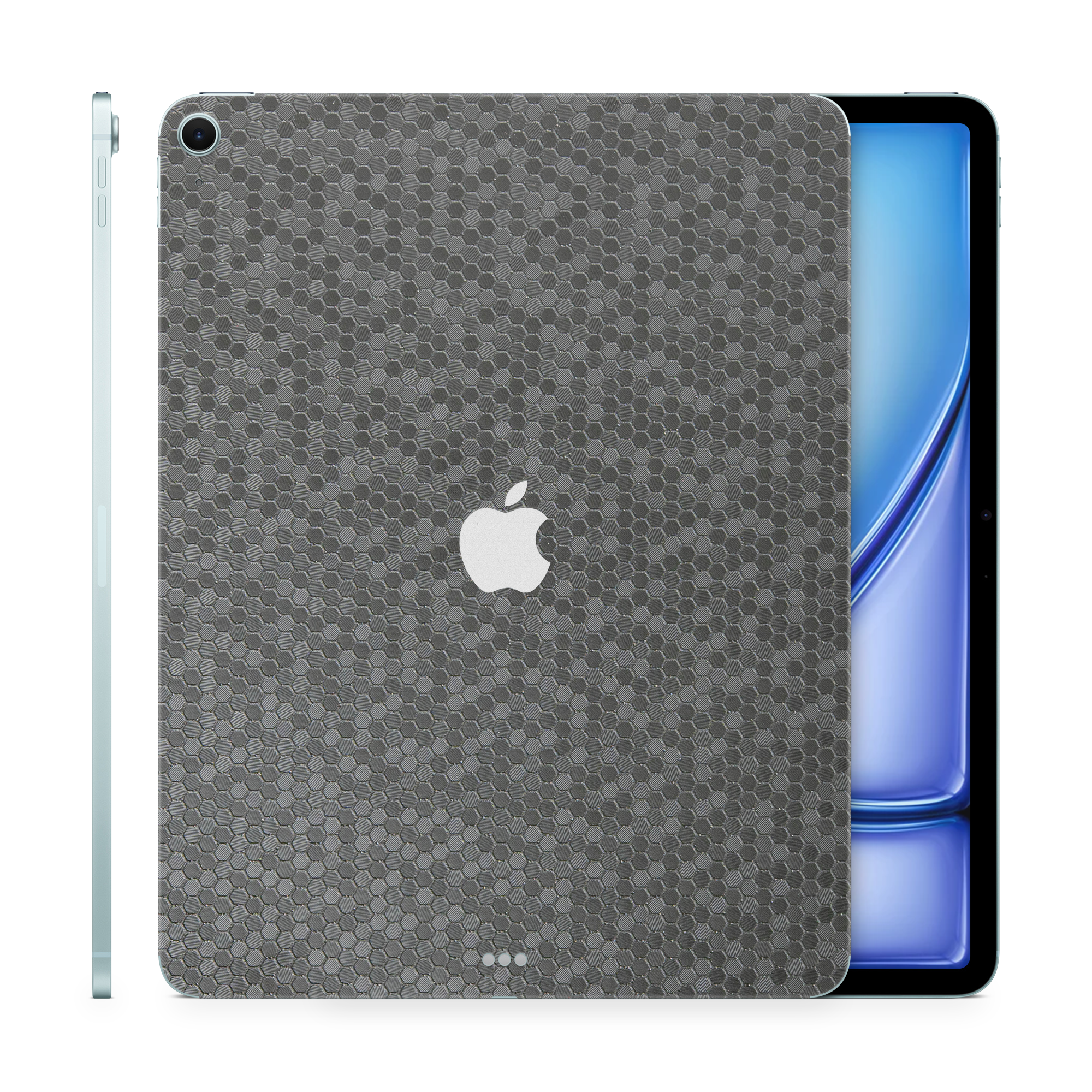 Apple Ipad Air 13 M3 Essentials Black Honeycomb Skin Wrap Cover