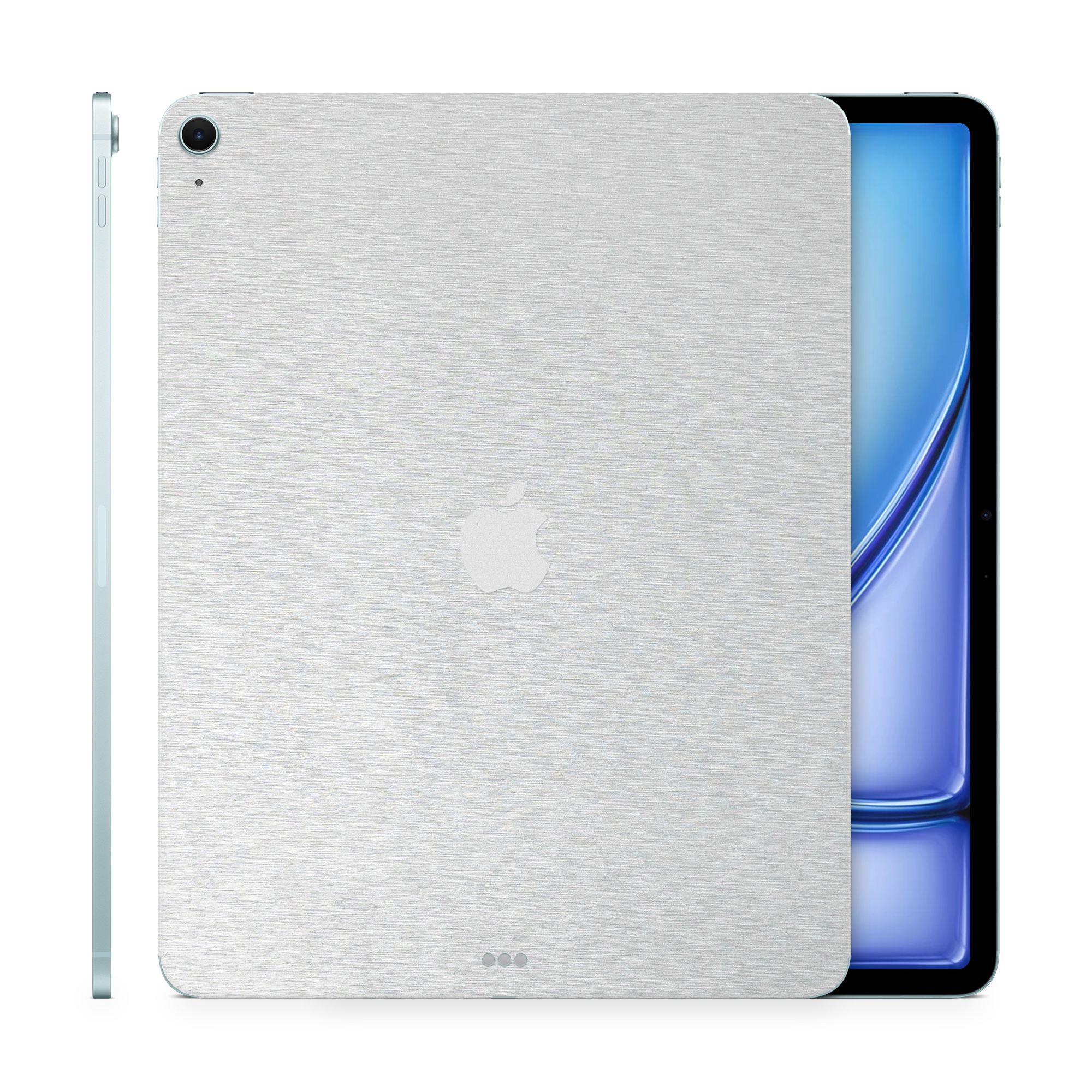 Apple Ipad Air 13 M3 Essentials Brushed Aluminum Skin Wrap Cover