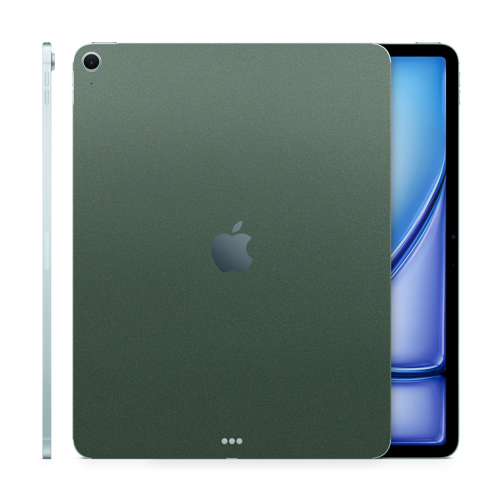 Apple iPad Air 13 2023 Essentials Matte Green Metallic Skin Wrap Cover
