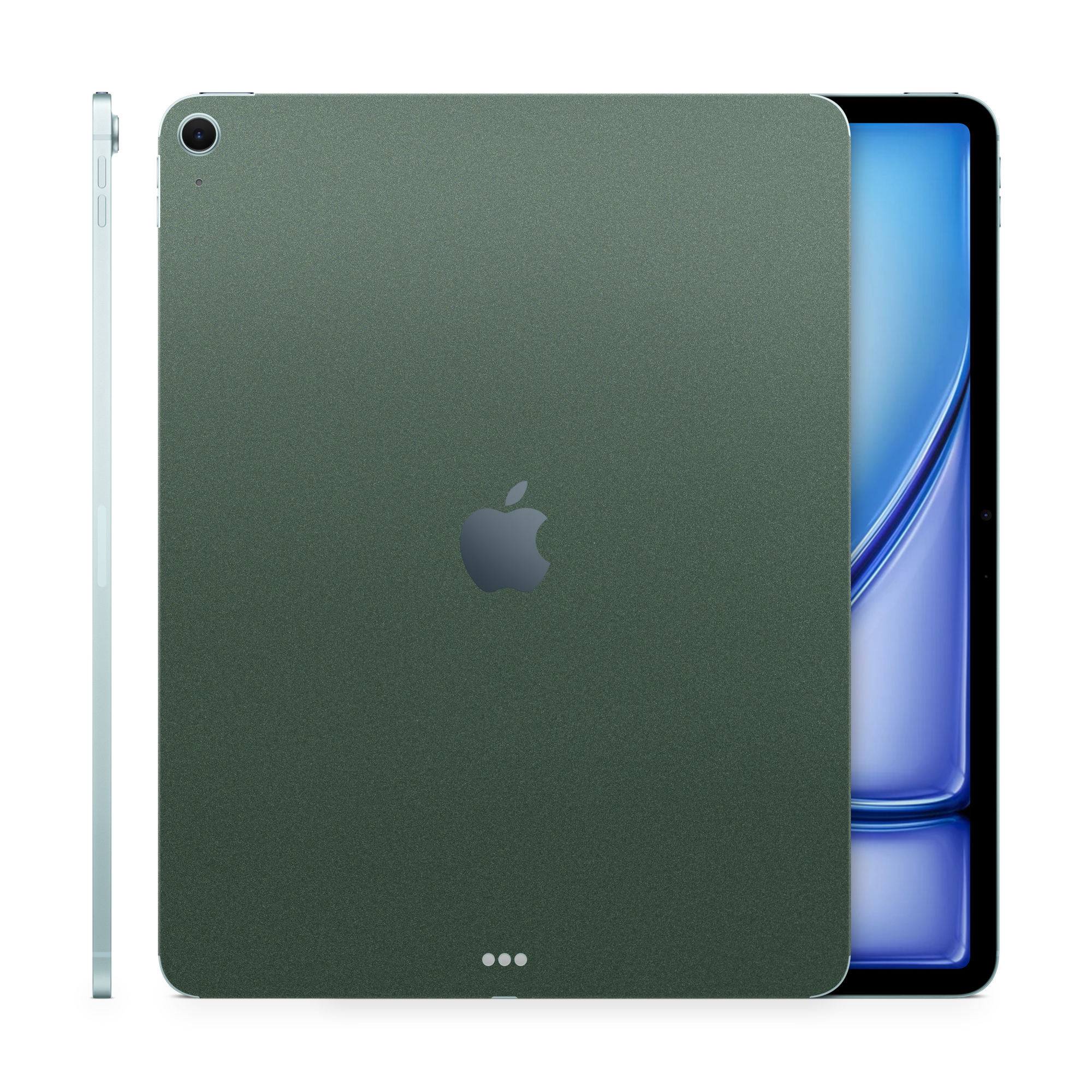 Apple iPad Air 13 2023 Essentials Matte Green Metallic Skin Wrap Cover