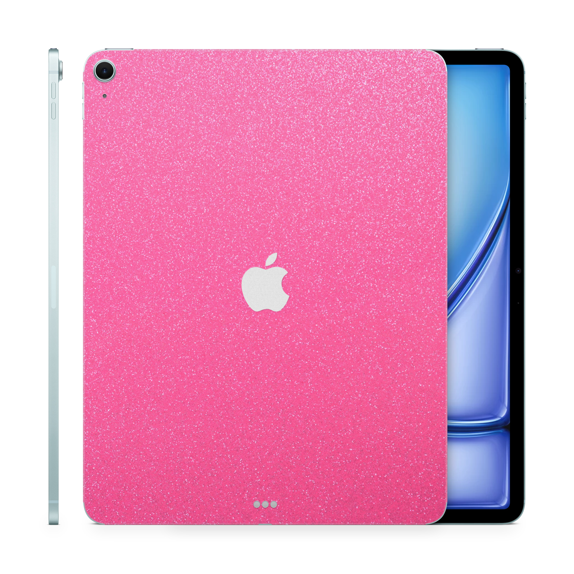 Apple Ipad Air 13 M3 Essentials Pink Glitterbomb Skin Wrap Cover