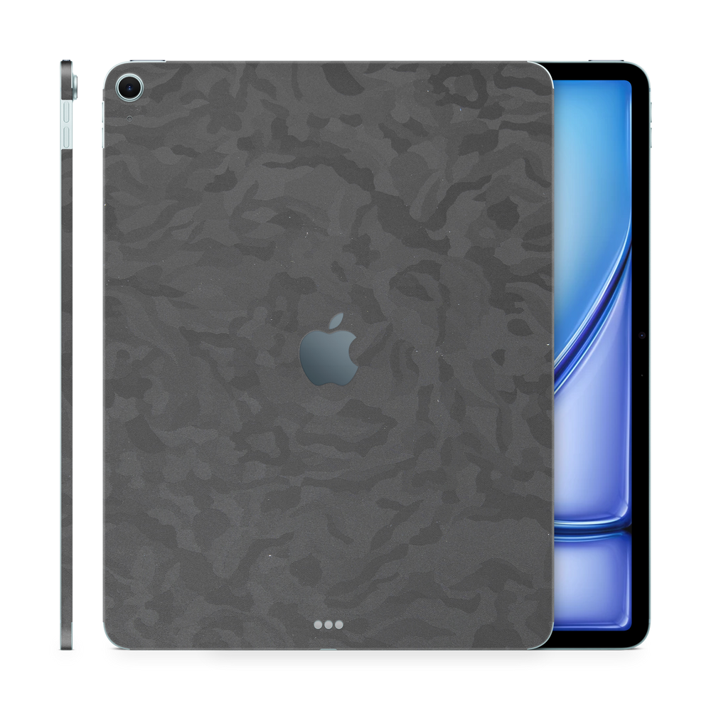 Apple Ipad Air 13 M3 Professional Black Camo Skin Wrap Cover
