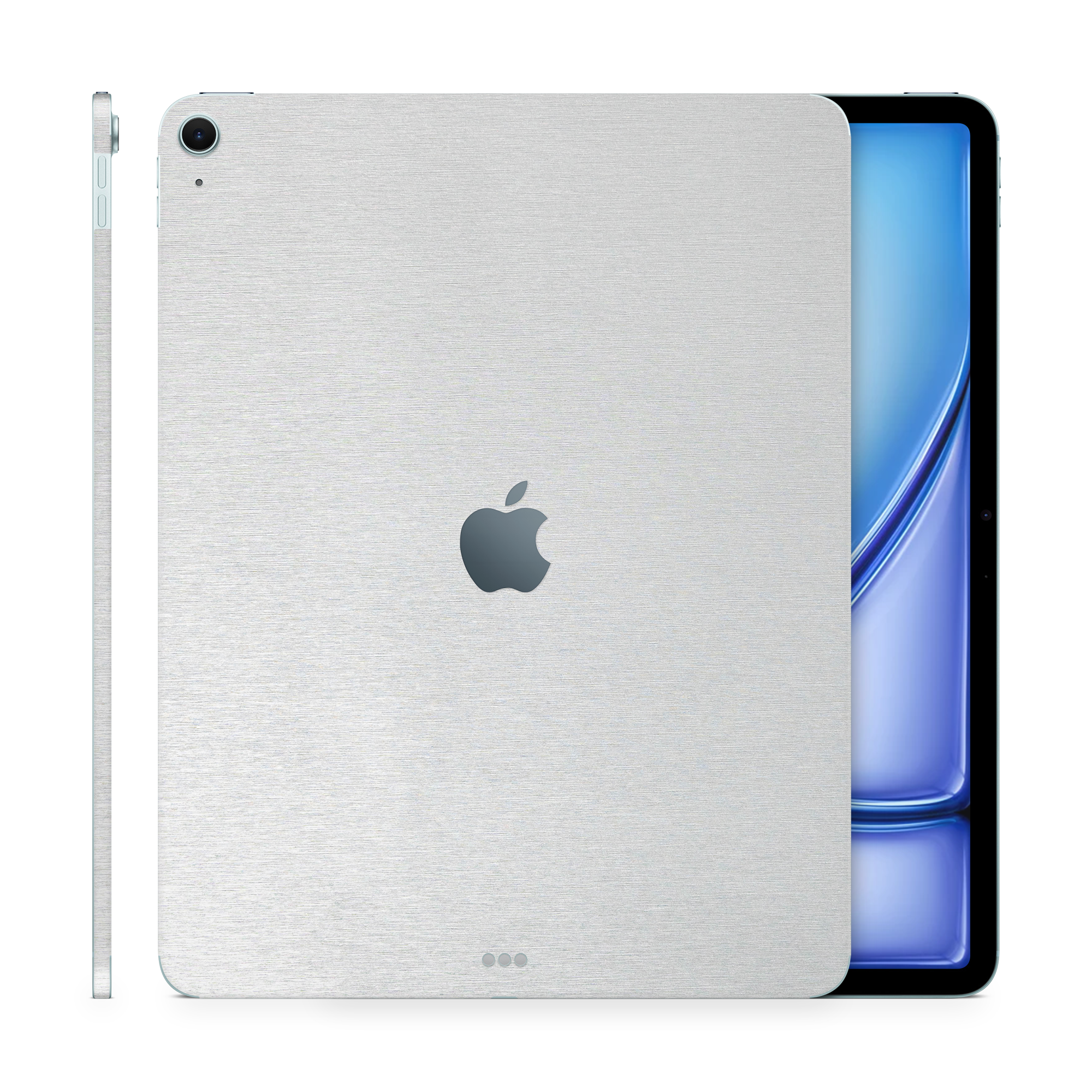 Apple Ipad Air 13 M3 Professional Brushed Aluminum Skin Wrap Cover