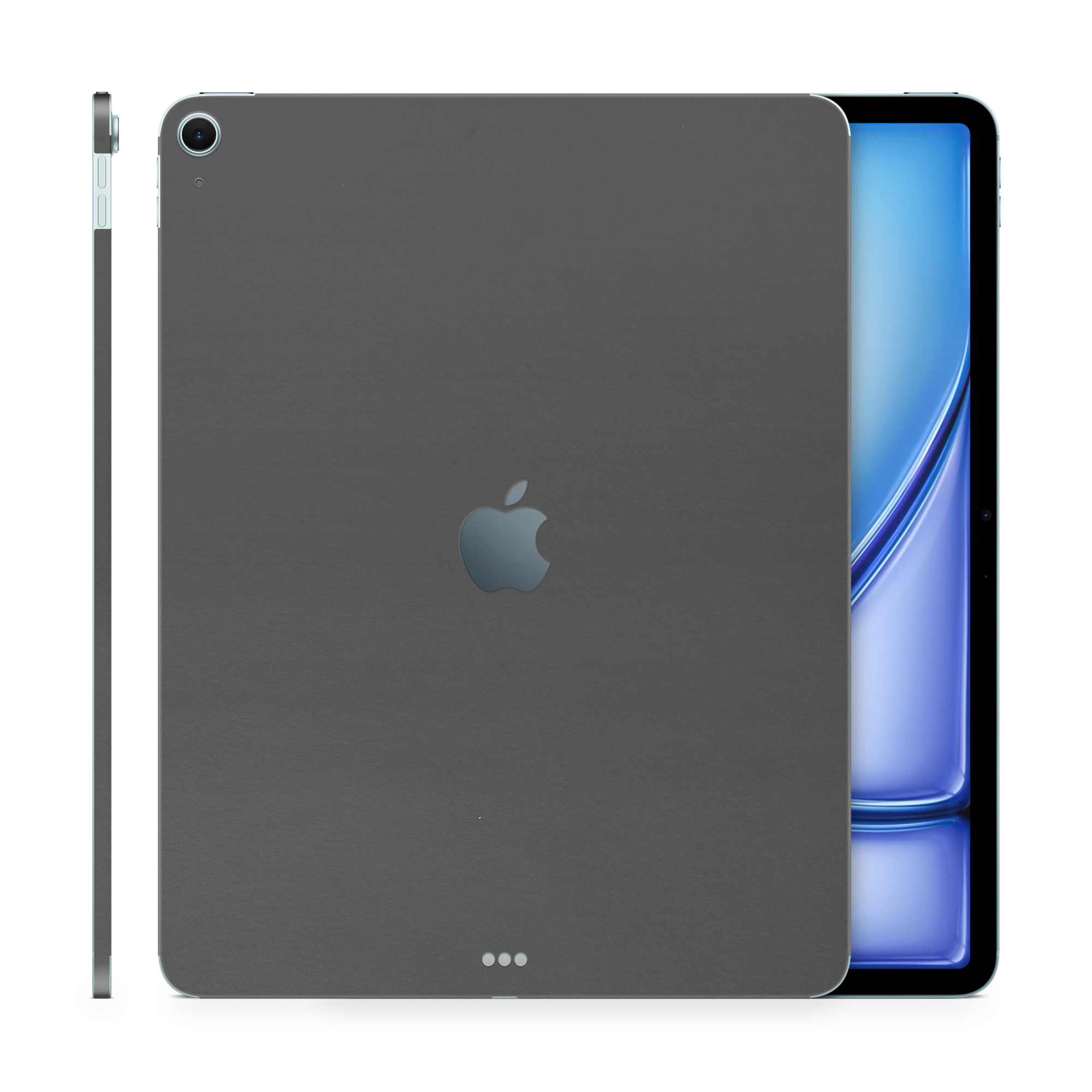 Apple Ipad Air 13 M3 Professional Matte Black Skin Wrap Cover