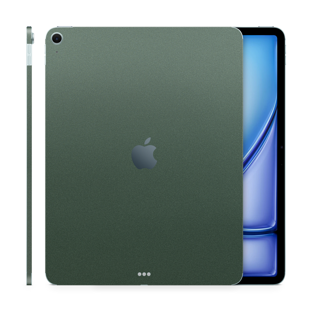 Apple iPad Air 13 2023 Professional Matte Green Metallic Skin Wrap Cover