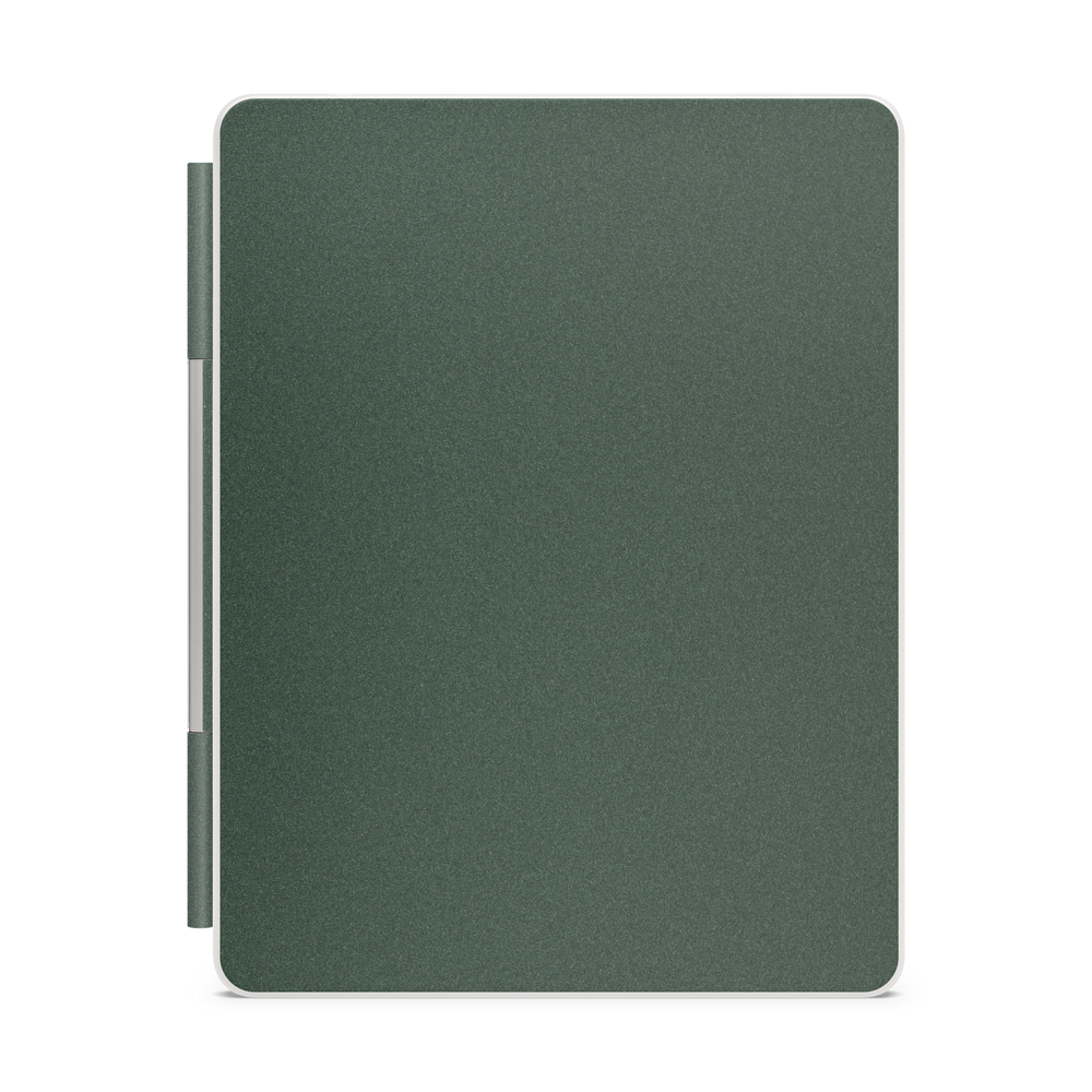 Apple iPad Air 13 2023 Ultimate Front Matte Green Metallic Skin Wrap Cover