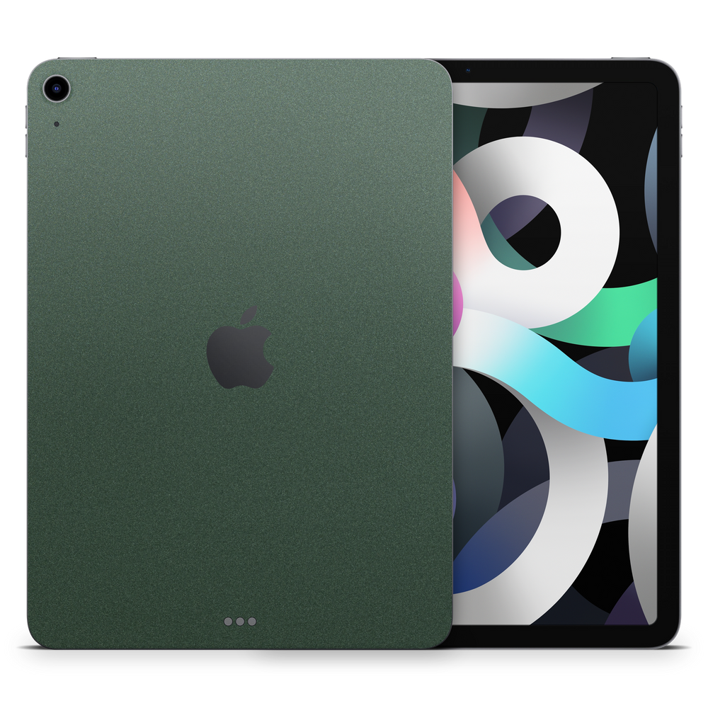 Essentials Matte Green Metallic Skin Wrap Cover