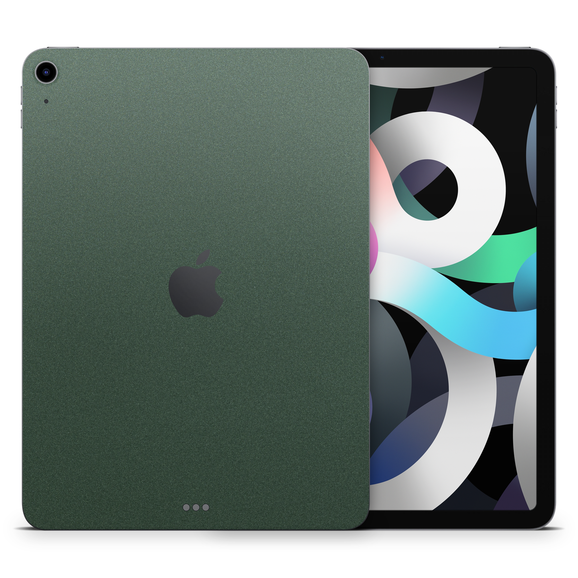 Essentials Matte Green Metallic Skin Wrap Cover