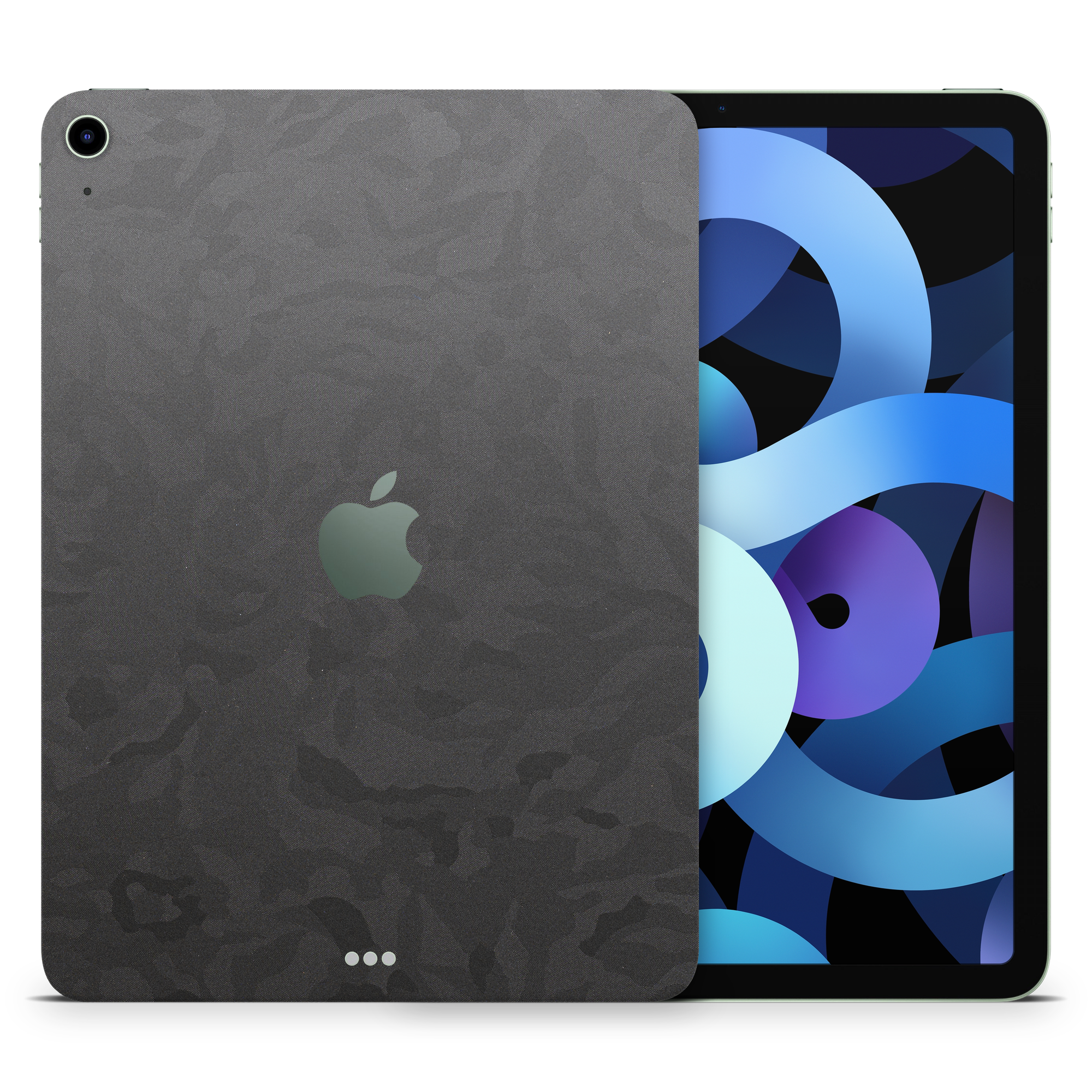Professional Black Camo Skin Wrap Cover