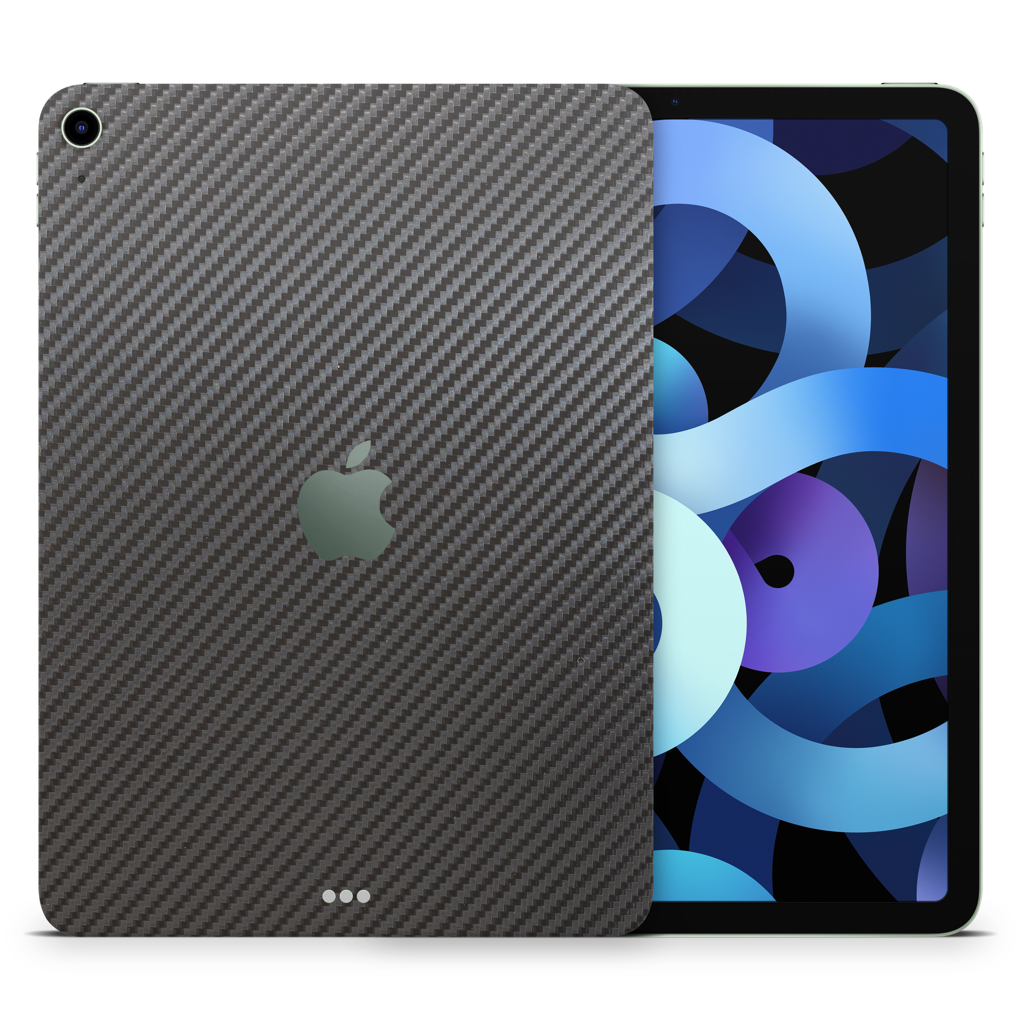 Professional Black Carbon Fiber Skin Wrap Cover