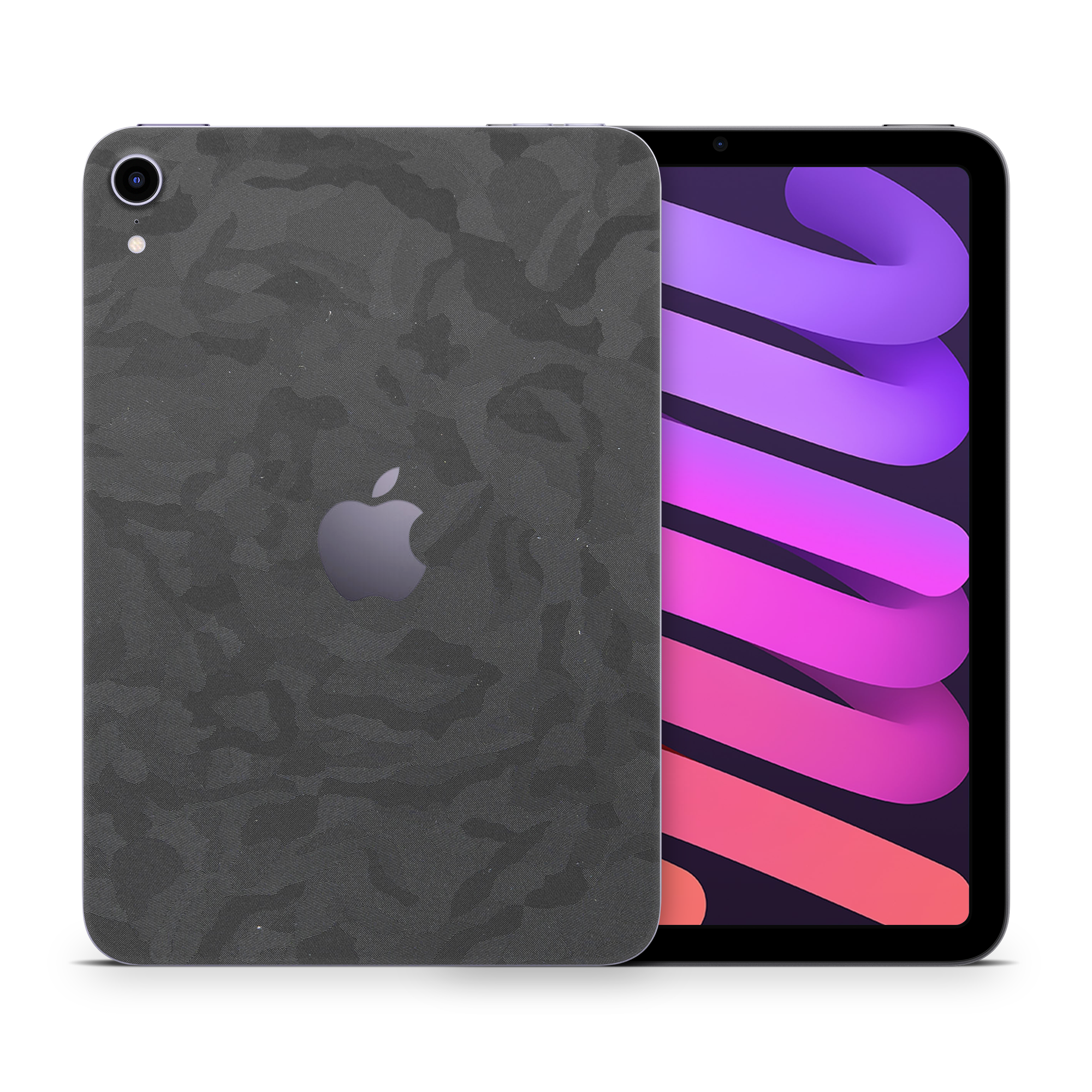 Apple Ipad Mini Gen 6 2021 Essentials Black Camo Skin Wrap Cover