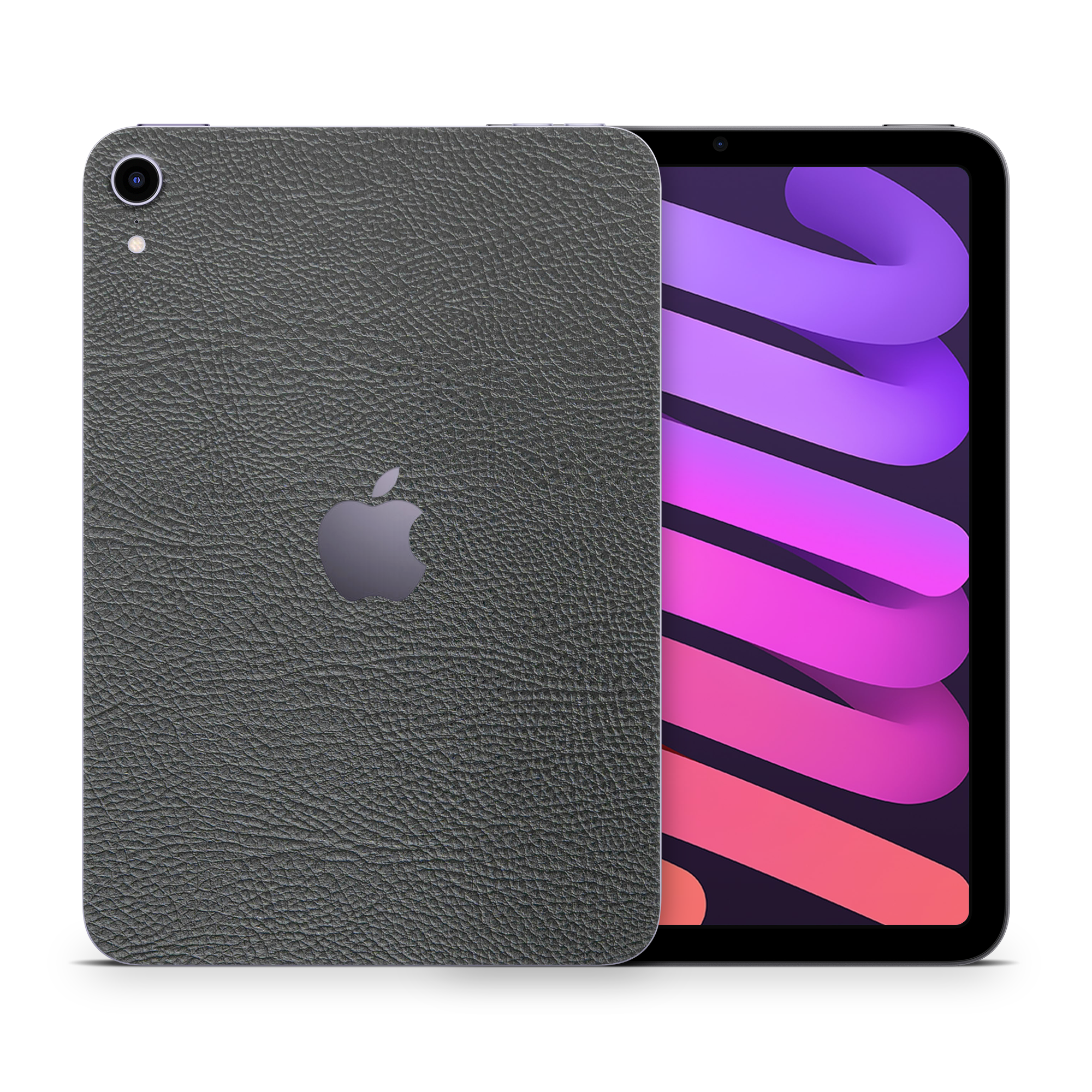 Apple Ipad Mini Gen 6 2021 Essentials Black Leather Skin Wrap Cover