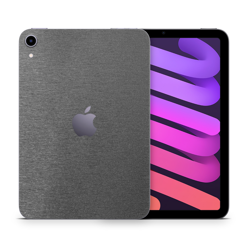 Apple Ipad Mini Gen 6 2021 Essentials Brushed Black Skin Wrap Cover