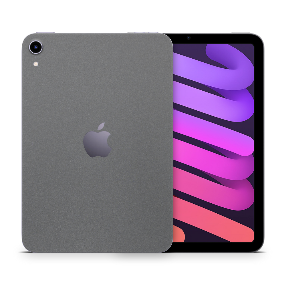 Apple Ipad Mini Gen 6 2021 Essentials Charcoal Grey Skin Wrap Cover