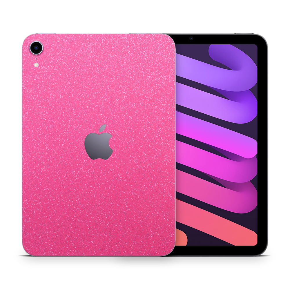 Apple Ipad Mini Gen 6 2021 Essentials Pink Glitterbomb Skin Wrap Cover