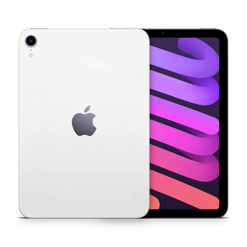 Apple Ipad Mini Gen 6 2021 Essentials Satin White Skin Wrap Cover