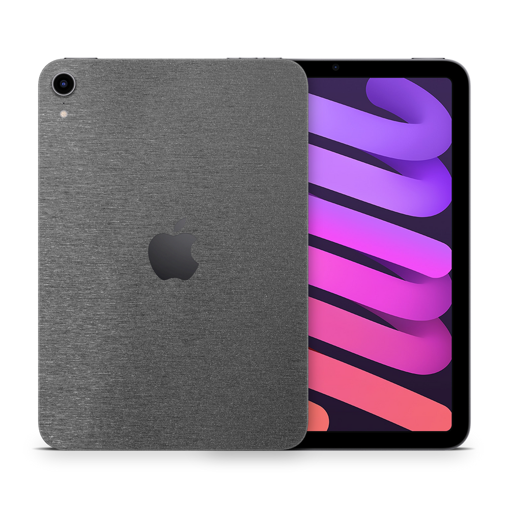 Apple Ipad Mini Gen 6 2021 Professional Brushed Black Skin Wrap Cover