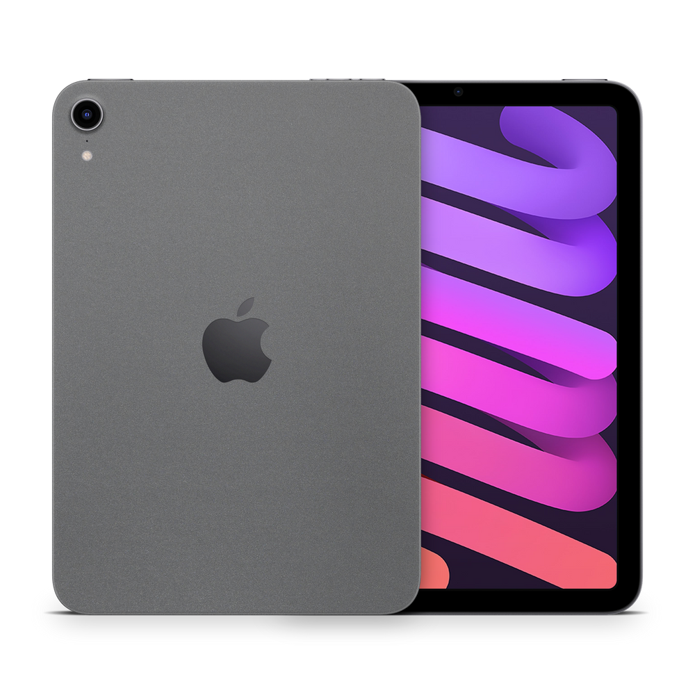 Apple Ipad Mini Gen 6 2021 Professional Charcoal Grey Skin Wrap Cover