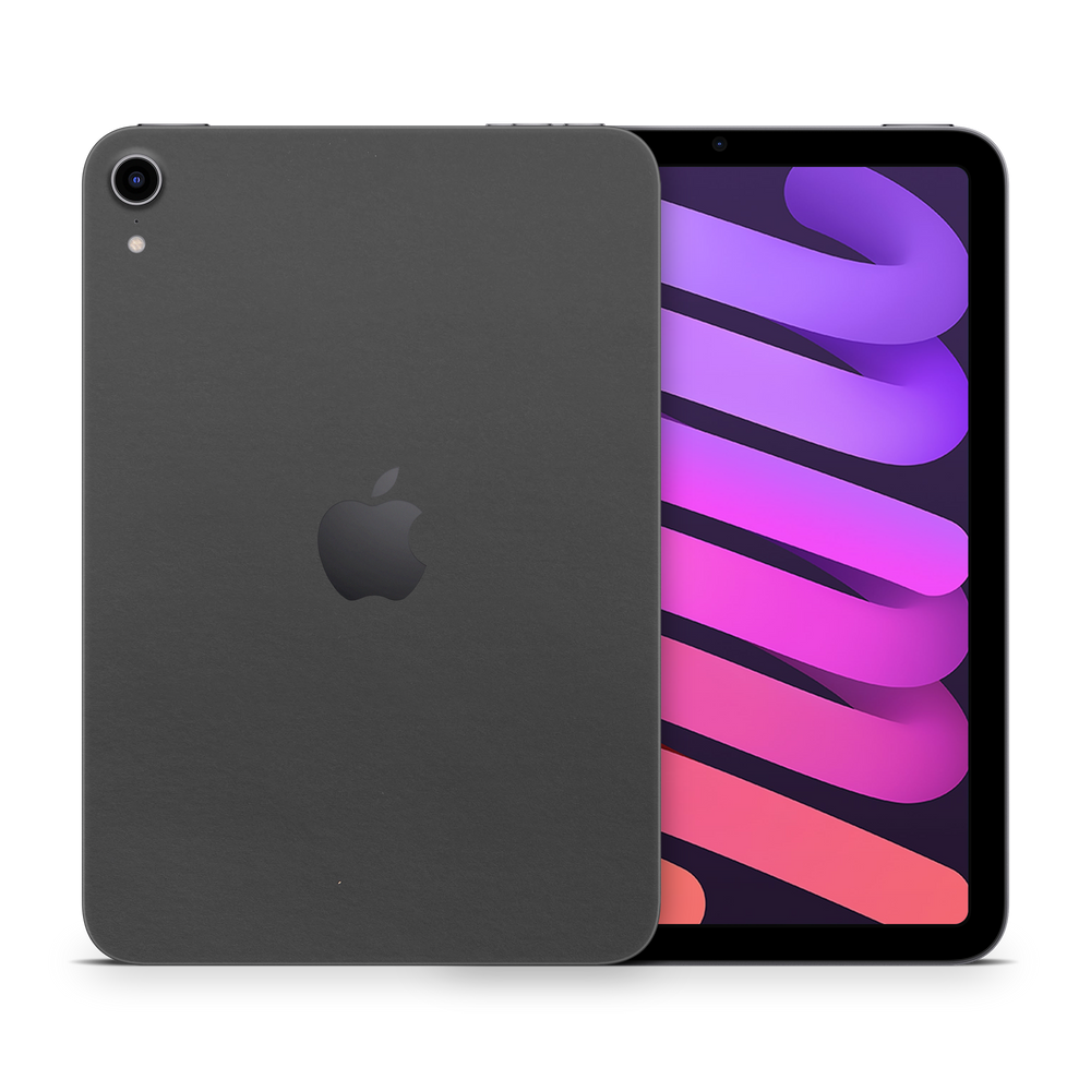 Apple Ipad Mini Gen 6 2021 Professional Matte Black Skin Wrap Cover
