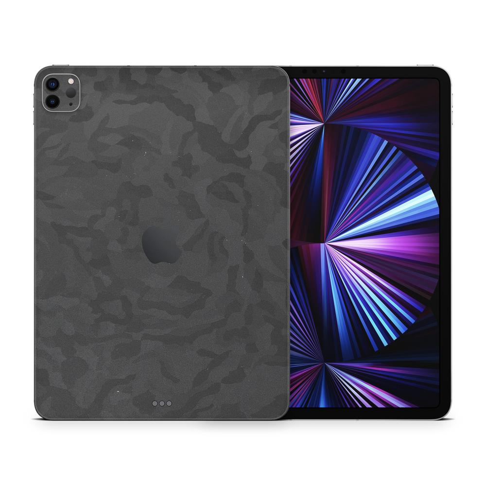 Apple Ipad Professional 11 Gen 5 Essentials Black Camo Skin Wrap Cover