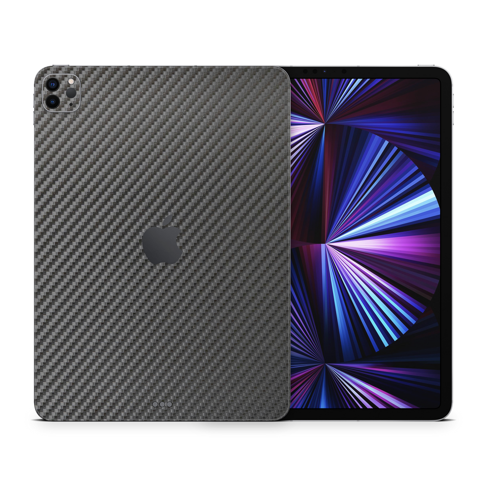 Apple Ipad Professional 11 Gen 5 Essentials Black Carbon Fiber Skin Wrap Cover