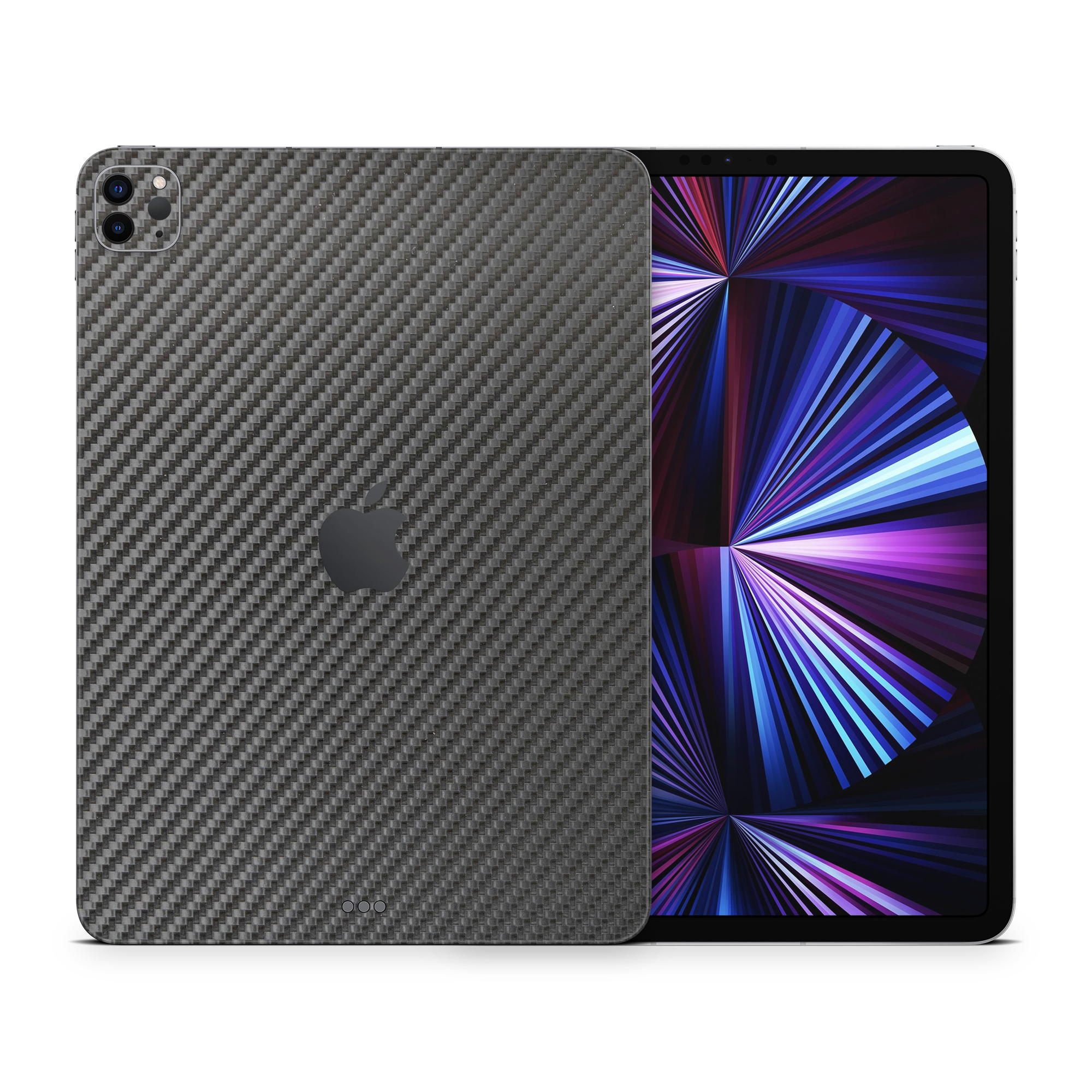 Apple Ipad Professional 11 Gen 5 Essentials Black Carbon Fiber Skin Wrap Cover
