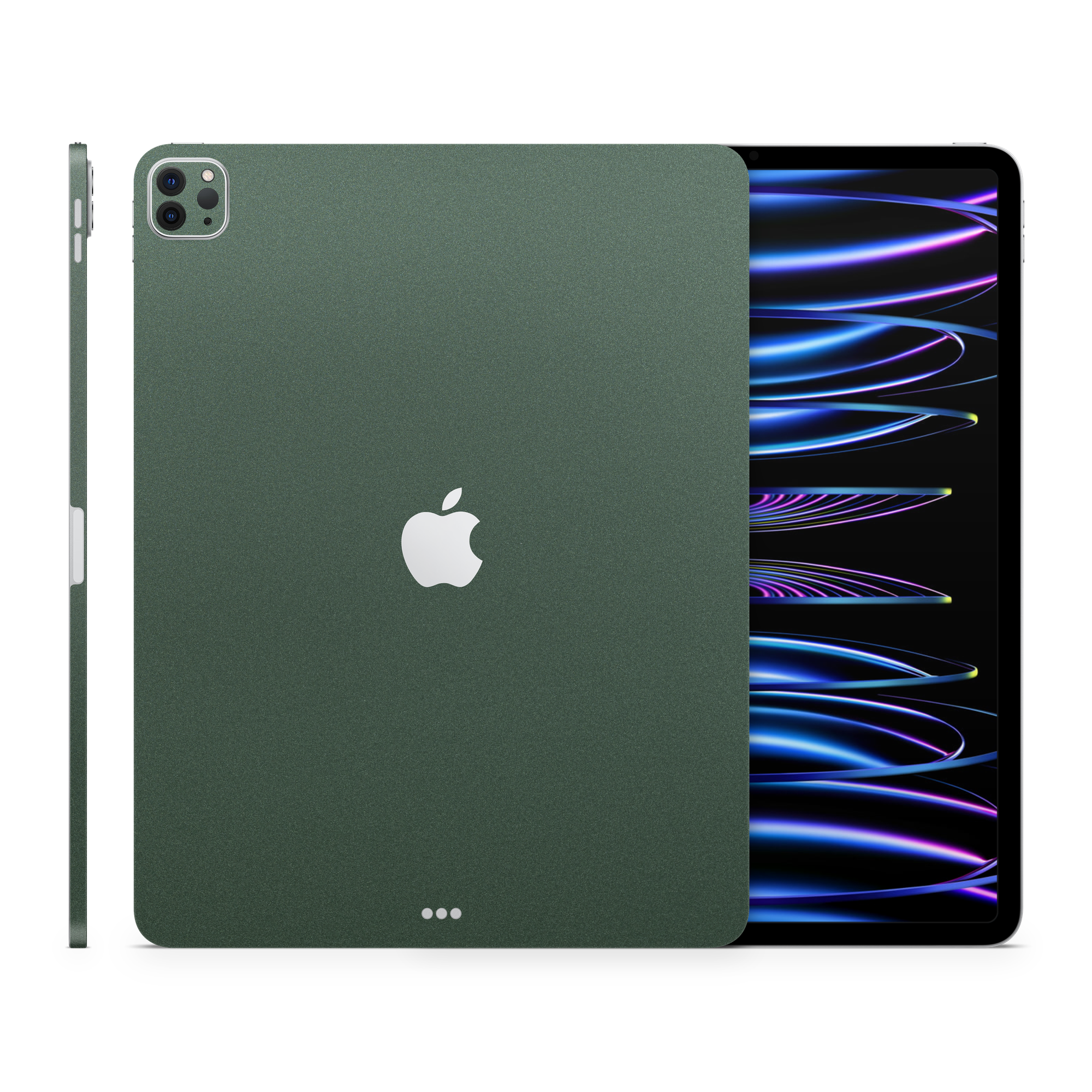 Apple iPad Pro 12 Gen 6 Professional Matte Green Metallic Skin Wrap Cover