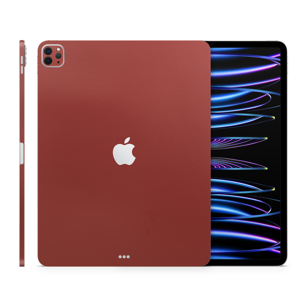 Apple iPad Pro 12 Gen 6 Professional Vampire Red Skin Wrap Cover