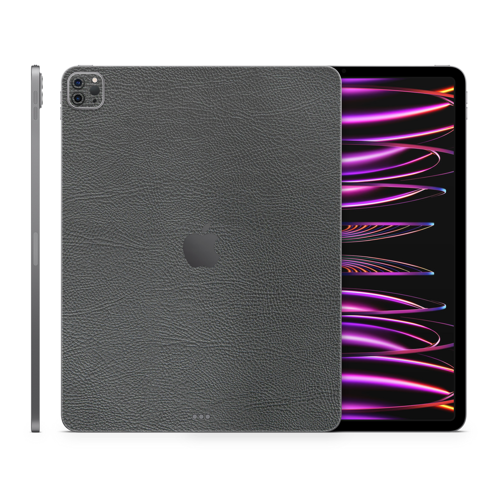 Apple Ipad Professional 129 M2 Essentials Black Leather Skin Wrap Cover