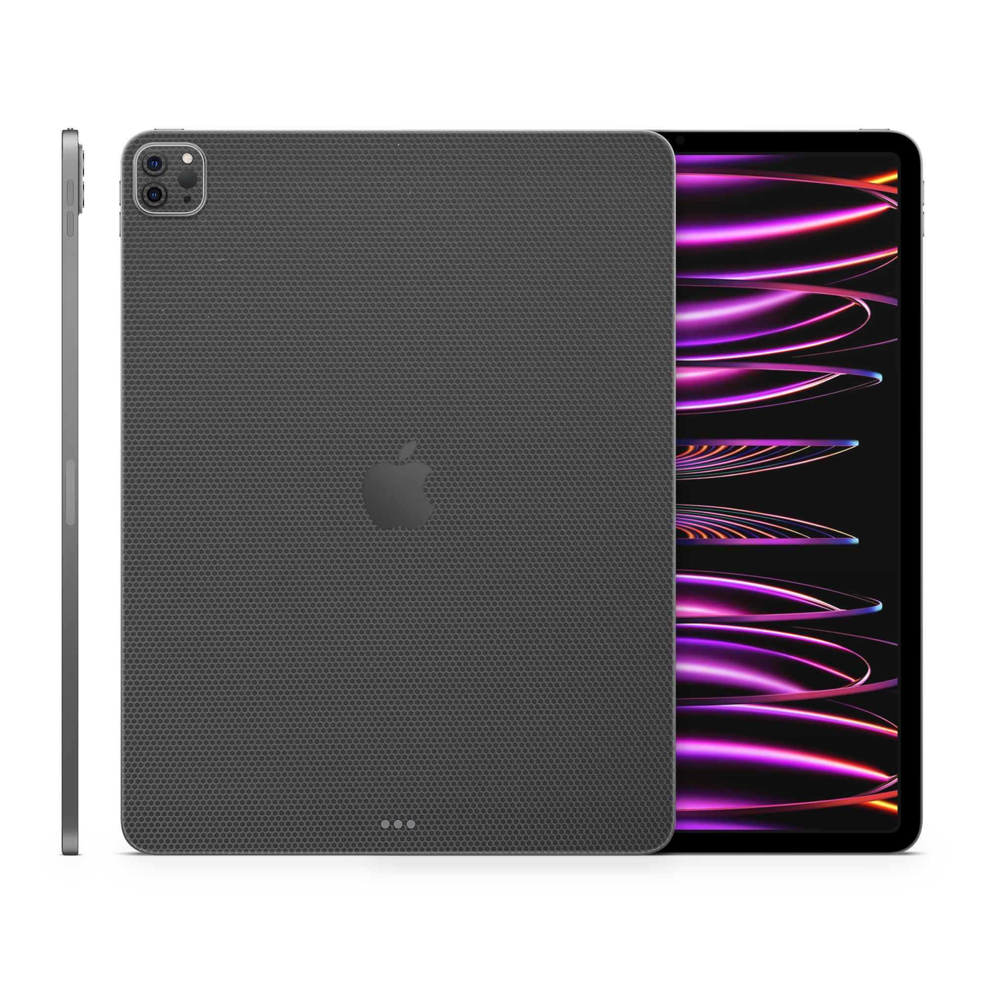 Apple Ipad Professional 129 M2 Essentials Black Matrix Skin Wrap Cover