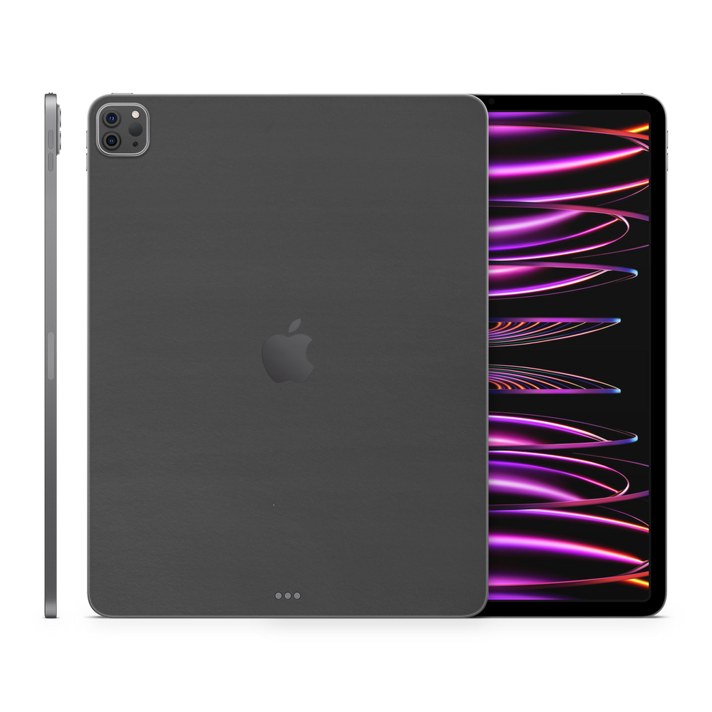 Apple Ipad Professional 129 M2 Essentials Matte Black Skin Wrap Cover