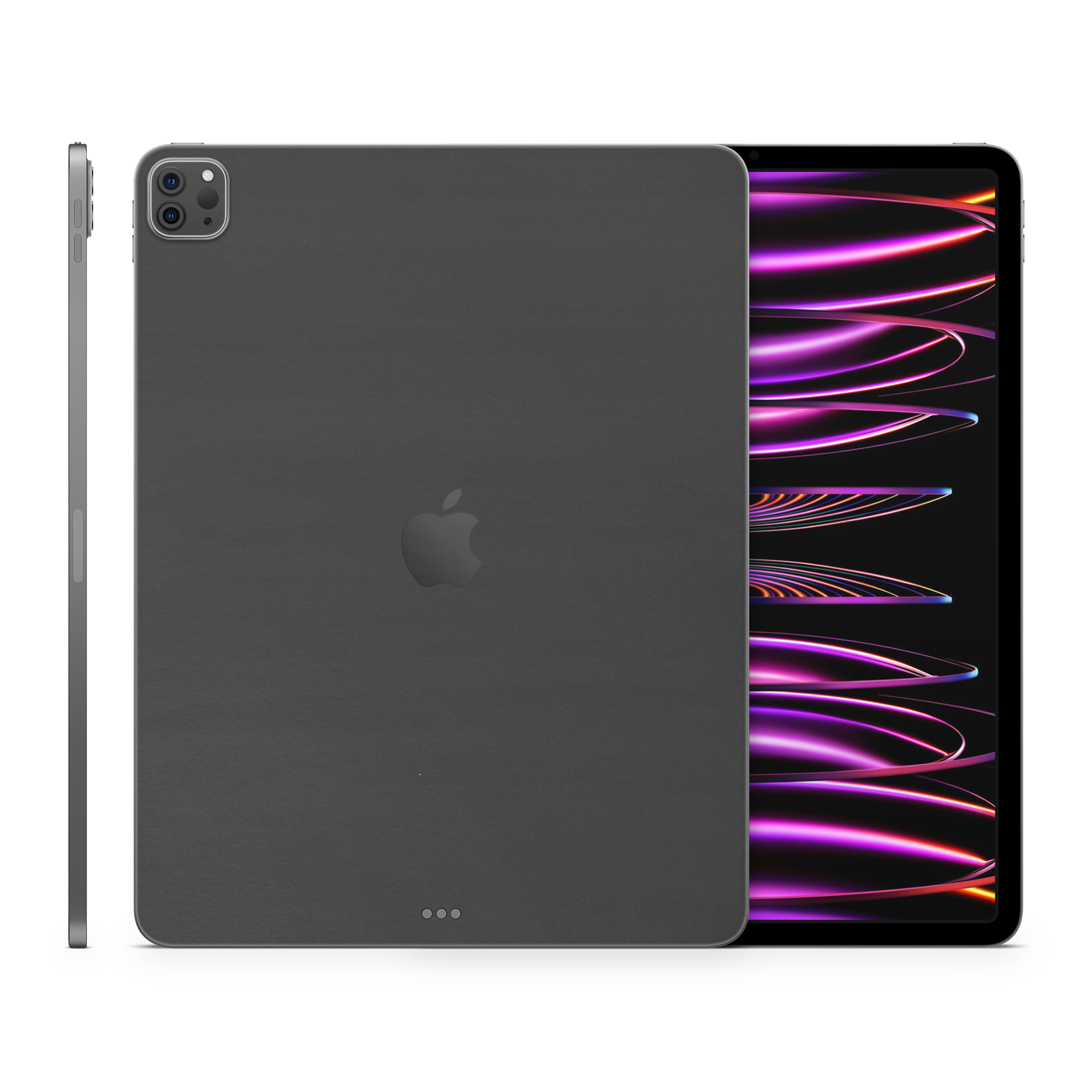 Apple Ipad Professional 129 M2 Essentials Matte Black Skin Wrap Cover