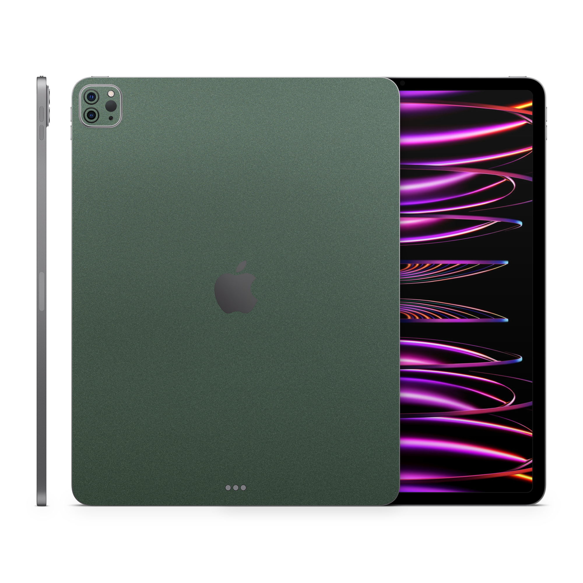 Apple iPad Pro 12 Gen 6 Essentials Matte Green Metallic Skin Wrap Cover