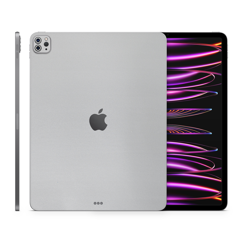 Apple Ipad Professional 129 M2 Essentials Satin Aluminum Skin Wrap Cover