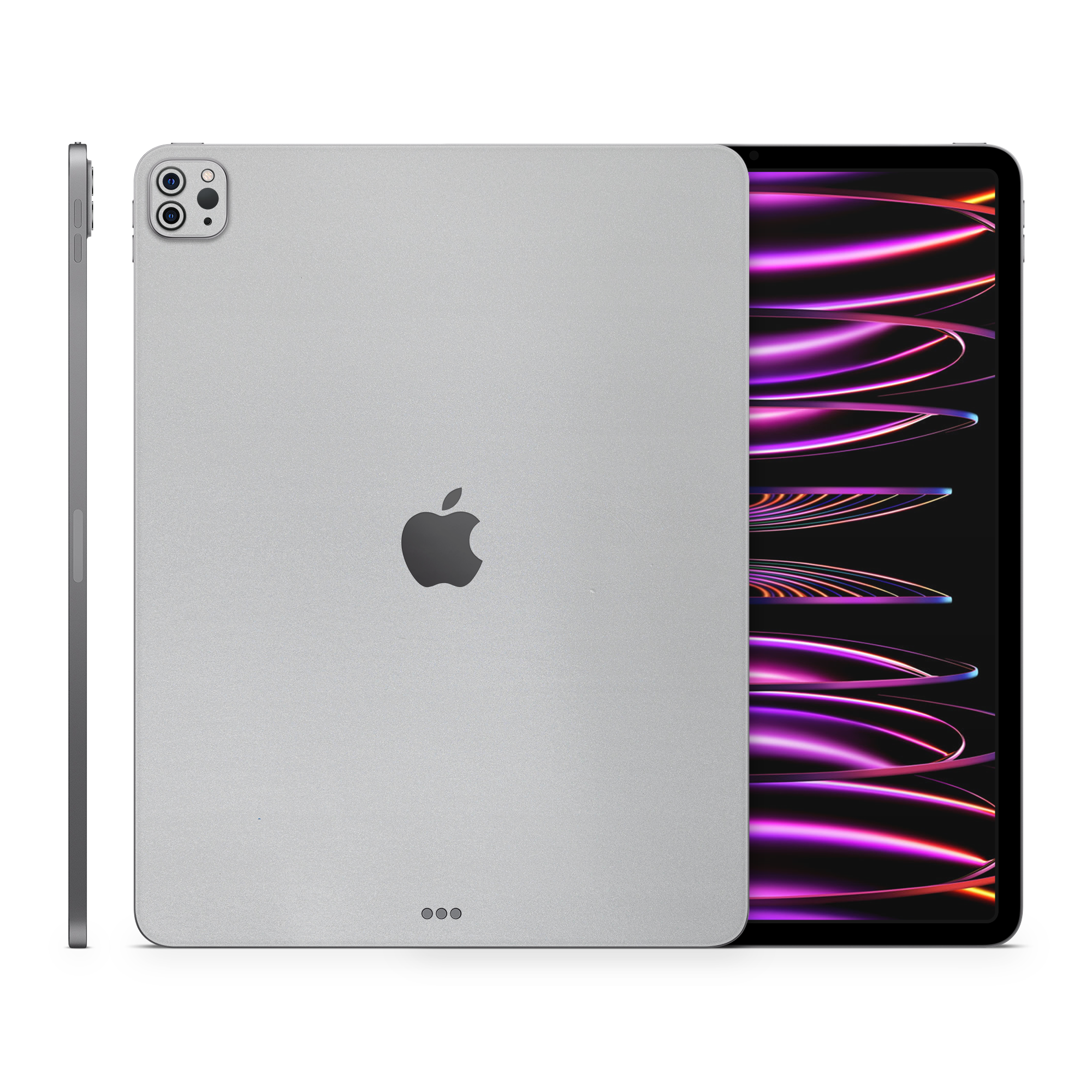 Apple Ipad Professional 129 M2 Essentials Satin Aluminum Skin Wrap Cover
