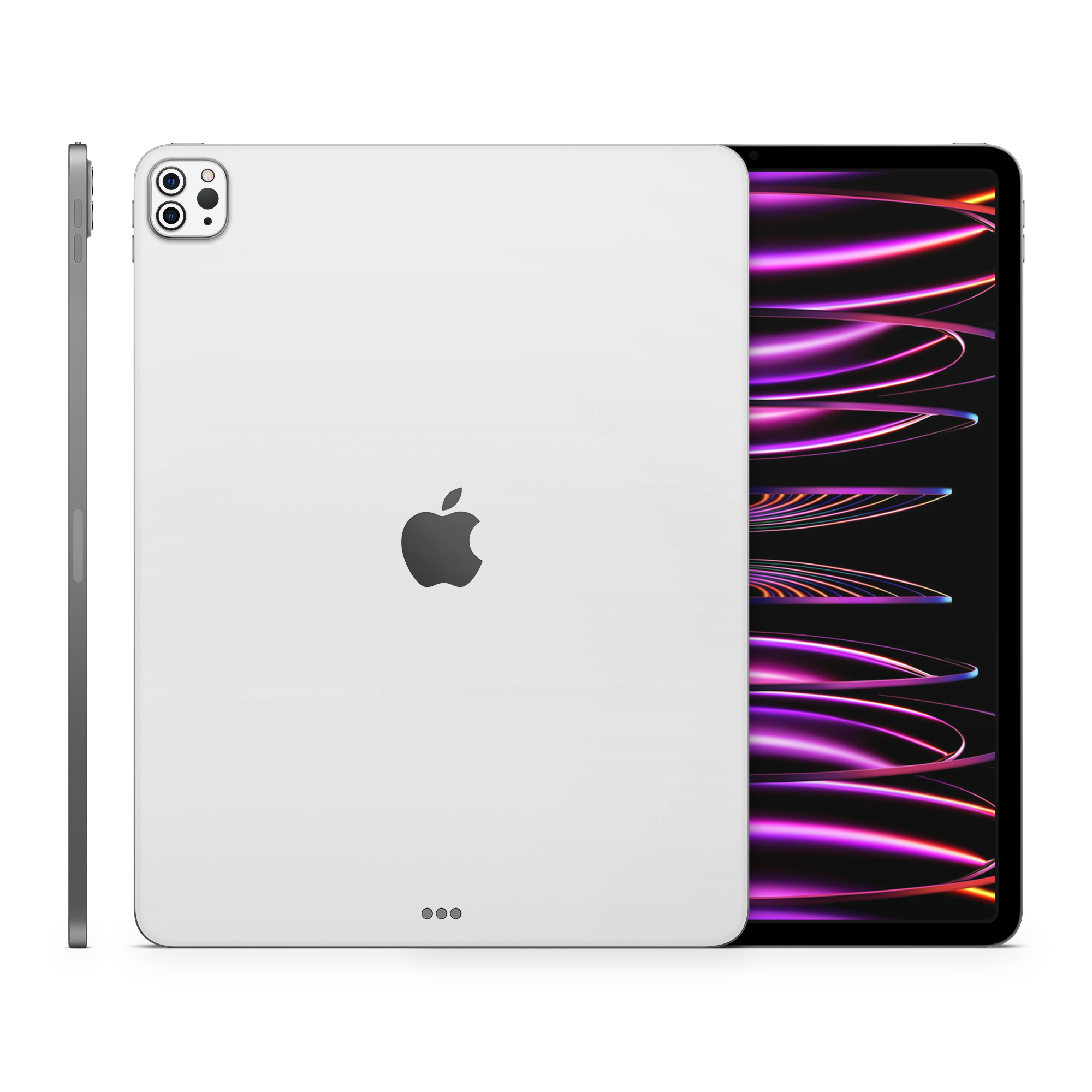 Apple Ipad Professional 129 M2 Essentials Satin White Skin Wrap Cover