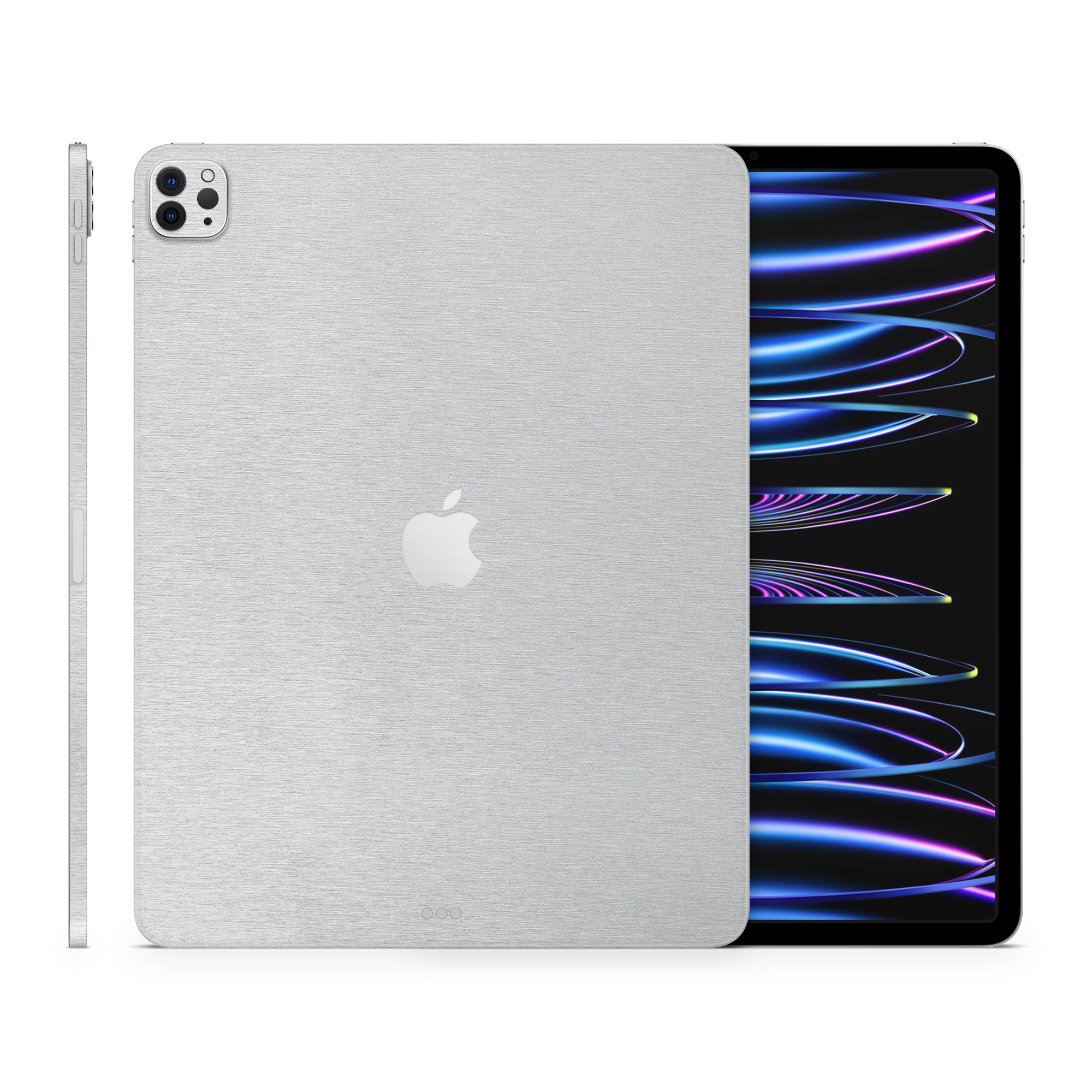 Apple Ipad Professional 129 M2 Professional Brushed Aluminum Skin Wrap Cover