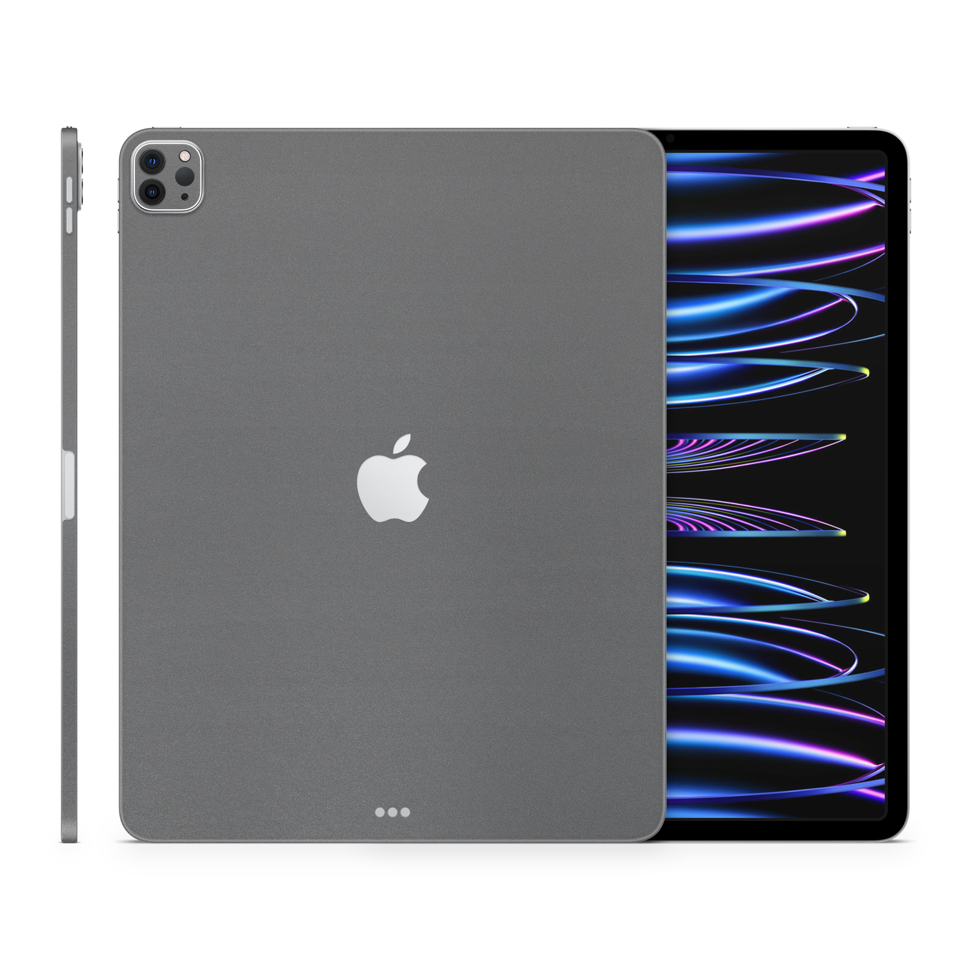 Apple Ipad Professional 129 M2 Professional Charcoal Grey Skin Wrap Cover
