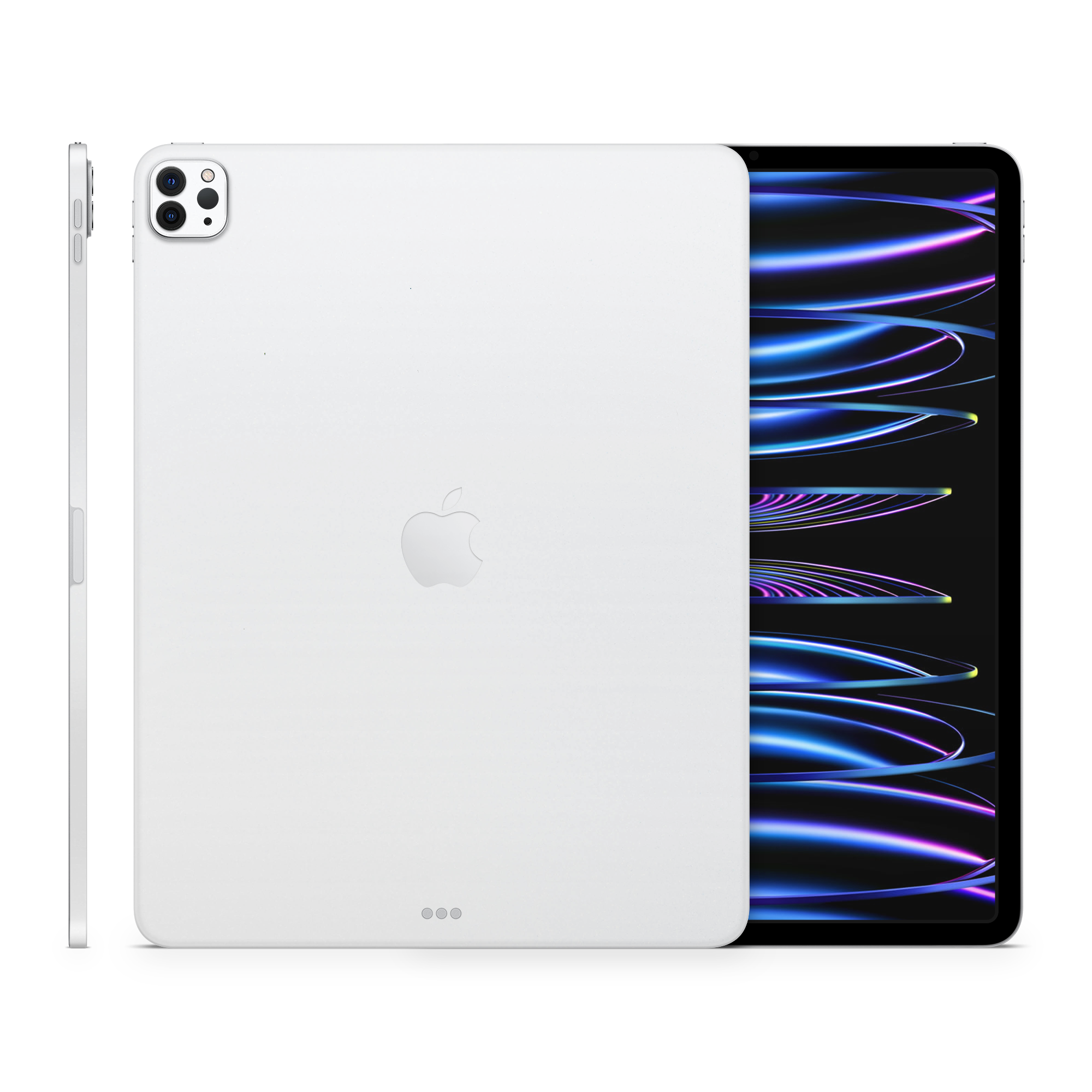 Apple Ipad Professional 129 M2 Professional Frosty Vanilla Skin Wrap Cover