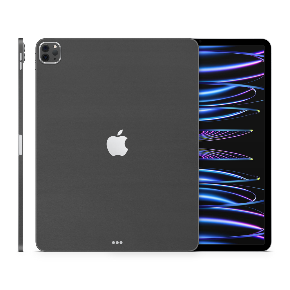 Apple Ipad Professional 129 M2 Professional Matte Black Skin Wrap Cover
