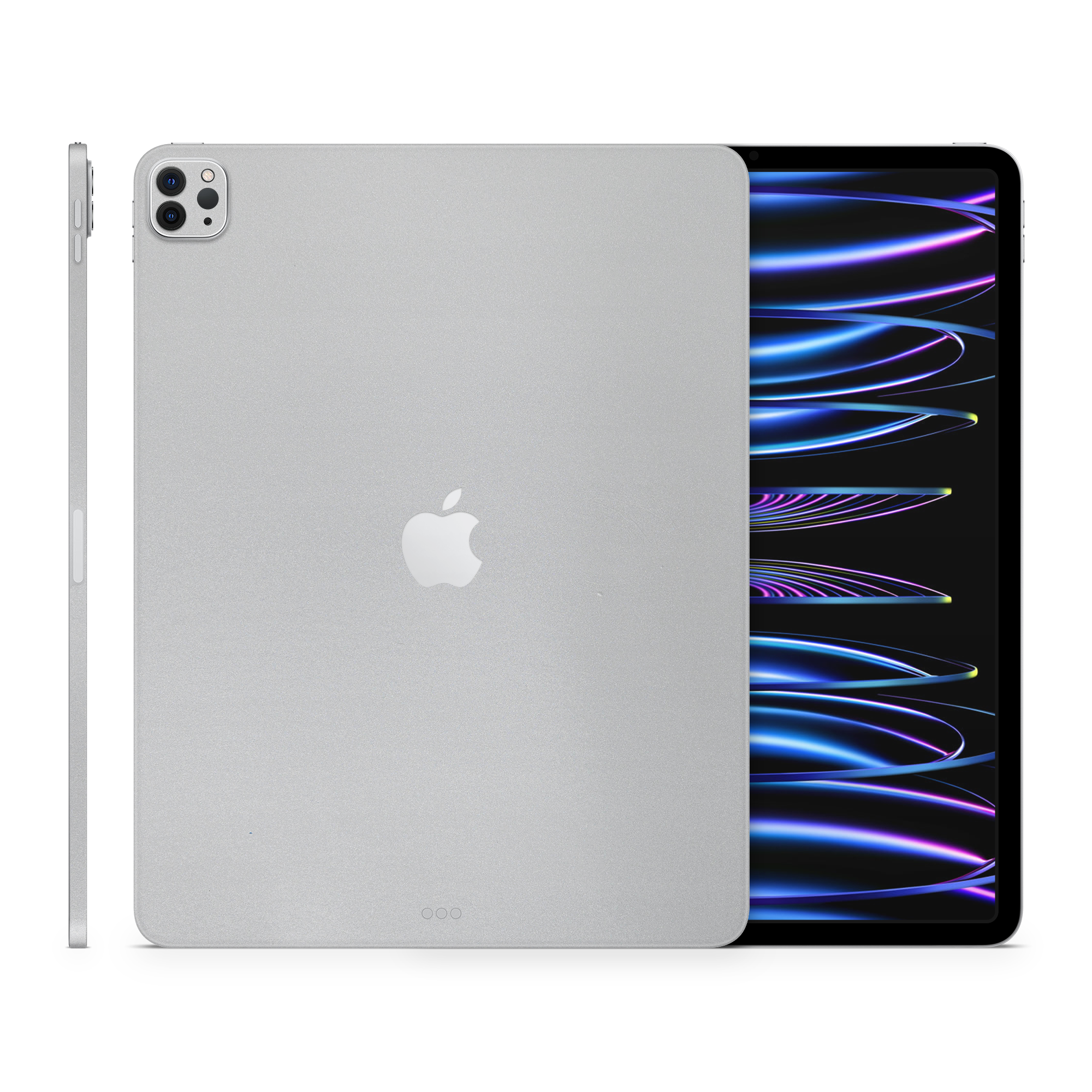 Apple Ipad Professional 129 M2 Professional Satin Aluminum Skin Wrap Cover