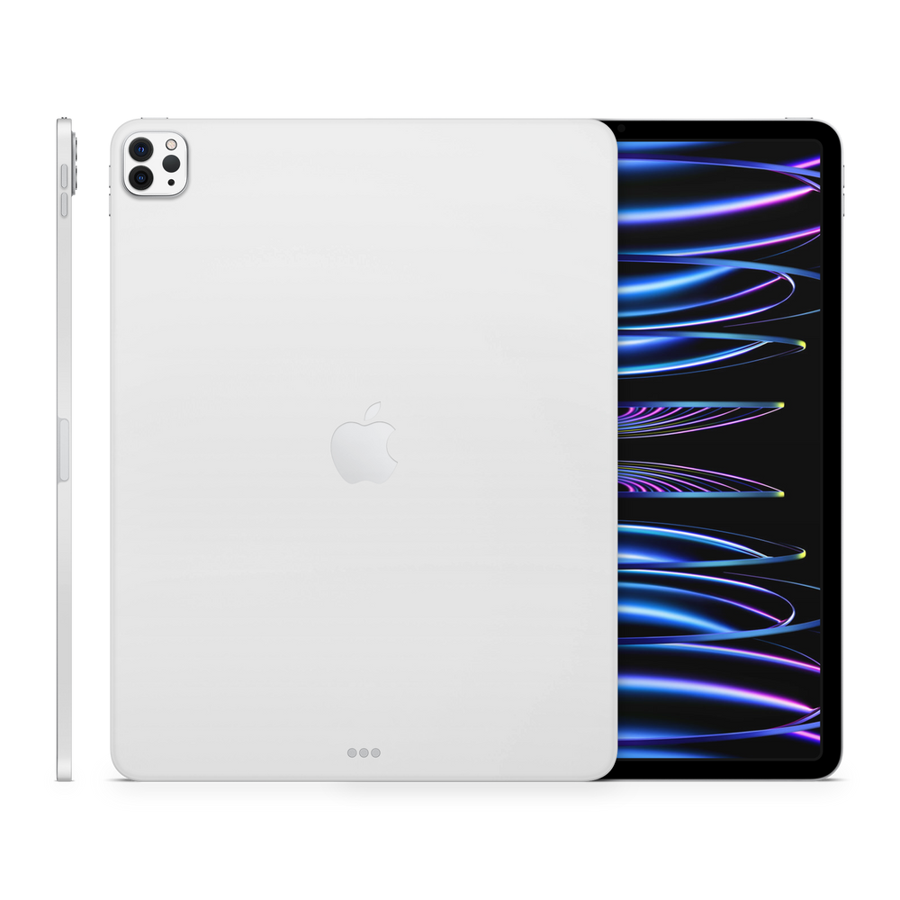 Apple Ipad Professional 129 M2 Professional Satin White Skin Wrap Cover