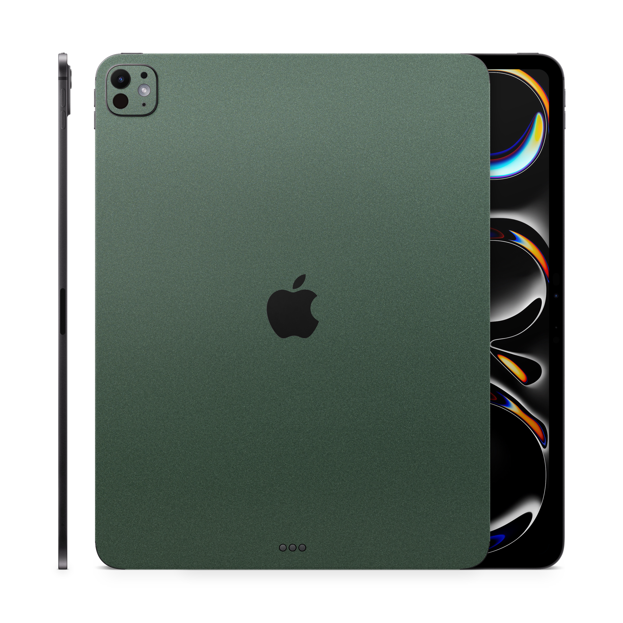 Apple iPad Pro 13 2024 Essentials Matte Green Metallic Skin Wrap Cover
