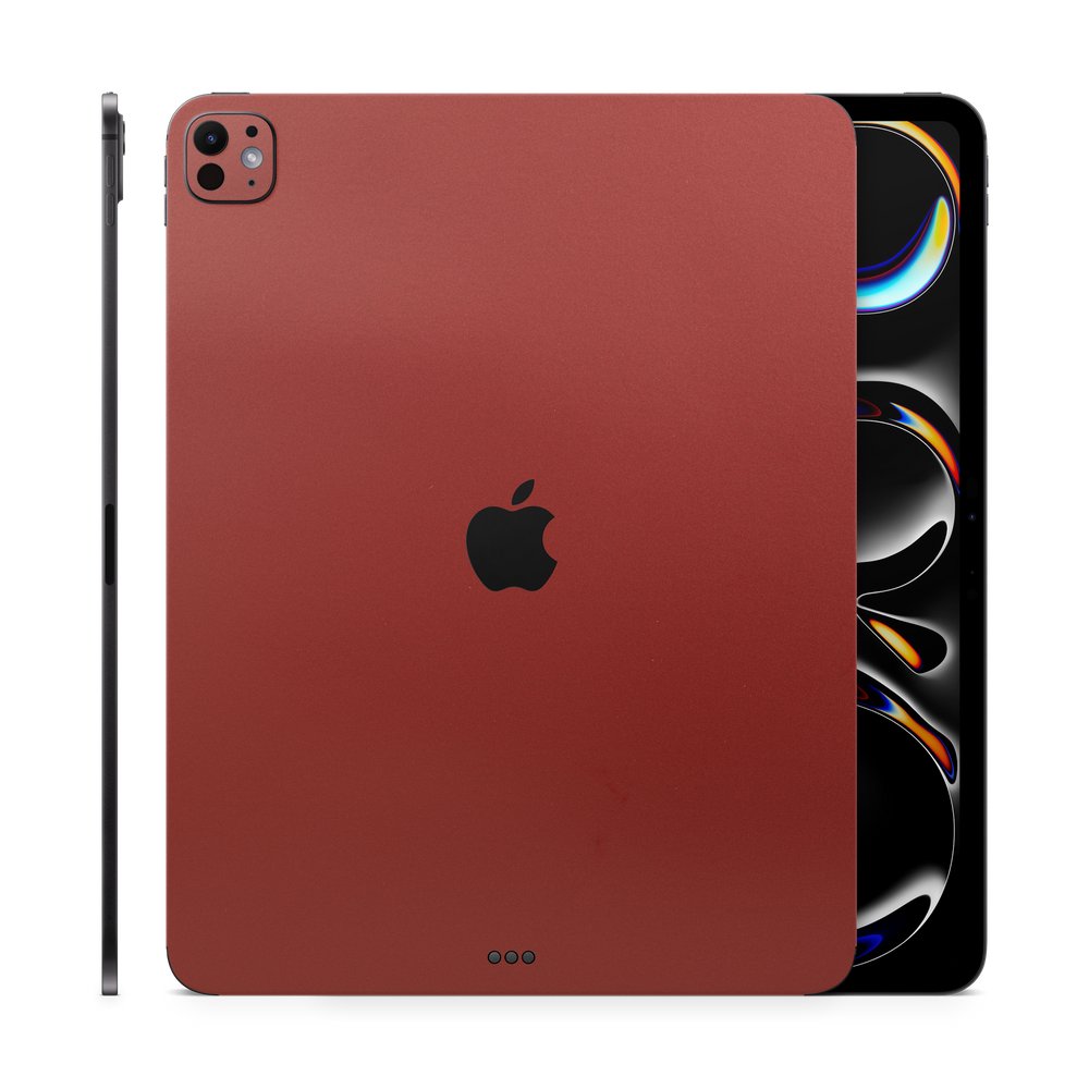 Apple iPad Pro 13 2024 Essentials Vampire Red Skin Wrap Cover