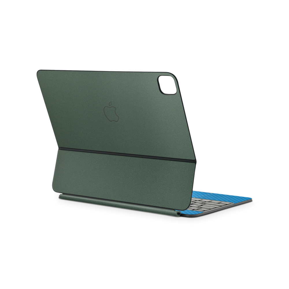 Apple iPad Pro 13 Magic Keyboard 2024 Professional Matte Green Metallic Skin Wrap Cover