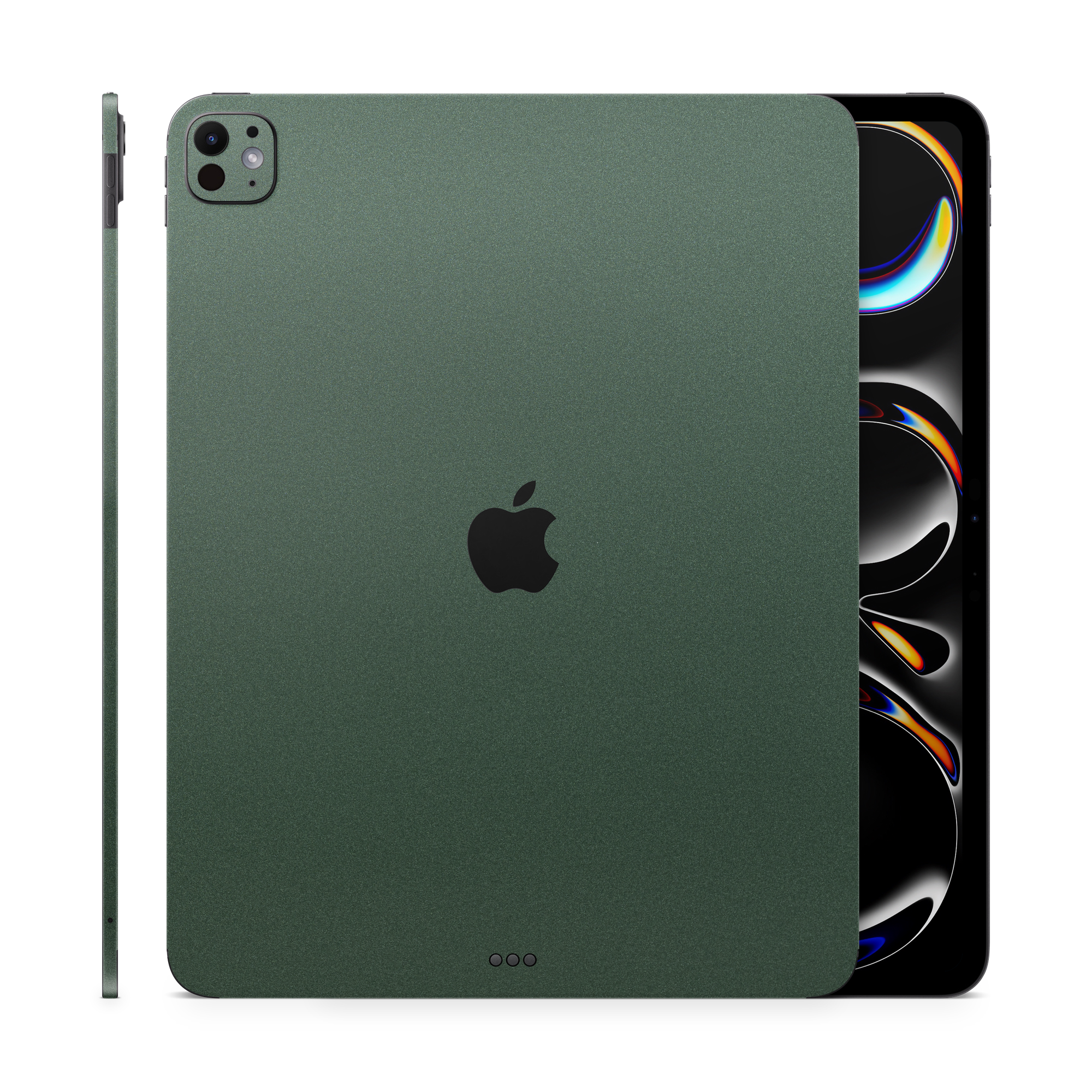 Apple iPad Pro 13 2024 Professional Matte Green Metallic Skin Wrap Cover