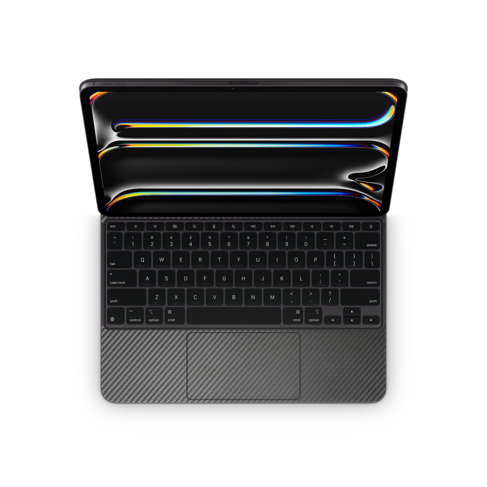 Apple Ipad Professional 13 Magic Keyboard Professional Interior Black Carbon Fiber Skin Wrap Cover