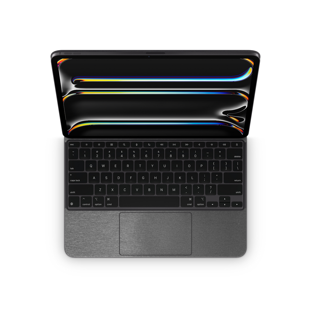 Apple Ipad Professional 13 Magic Keyboard Professional Interior Brushed Black Skin Wrap Cover