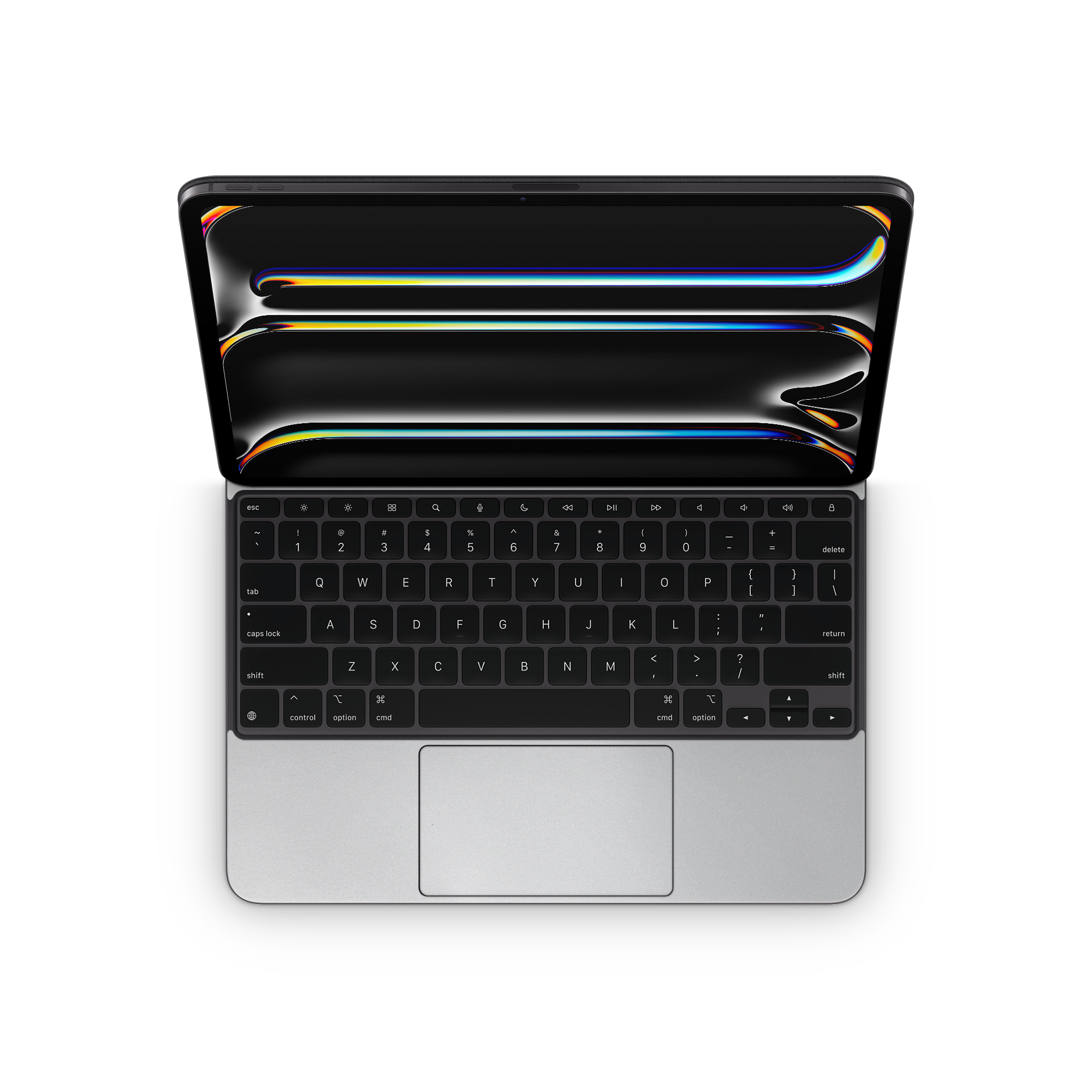 Apple Ipad Professional 13 Magic Keyboard Professional Interior Satin Aluminum Skin Wrap Cover