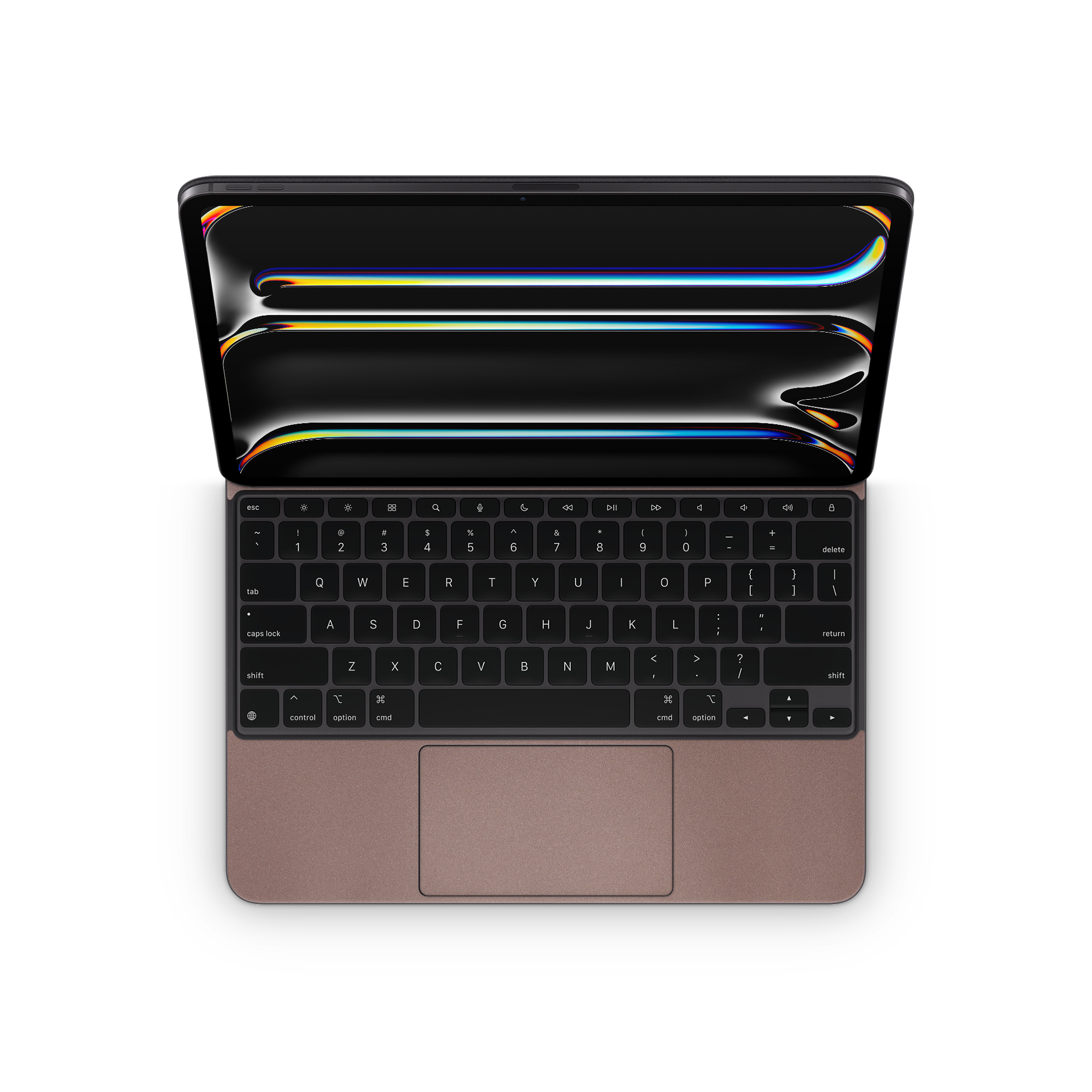 Apple Ipad Professional 13 Magic Keyboard Professional Interior Satin Frozen Berry Skin Wrap Cover
